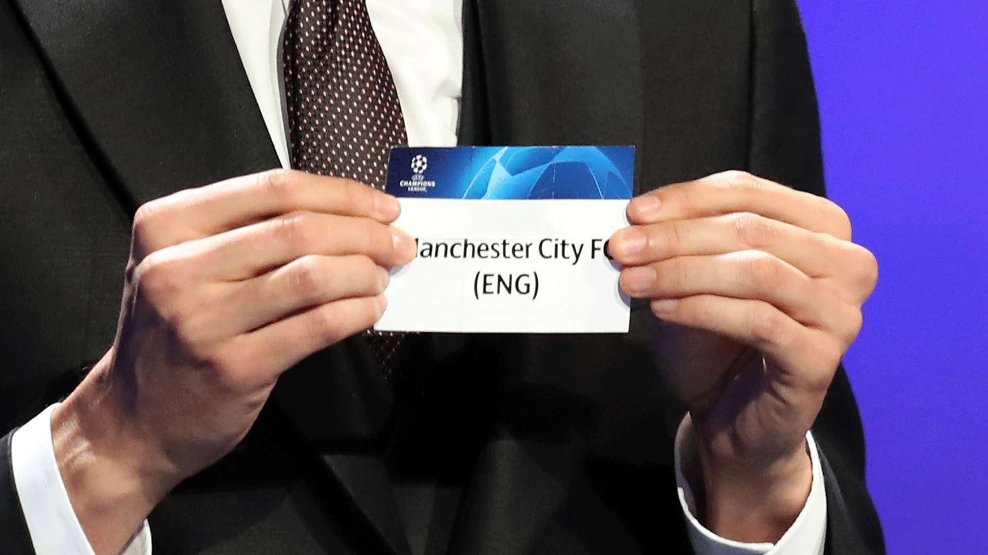 UCL draw Auslosung Champions League Manchester City