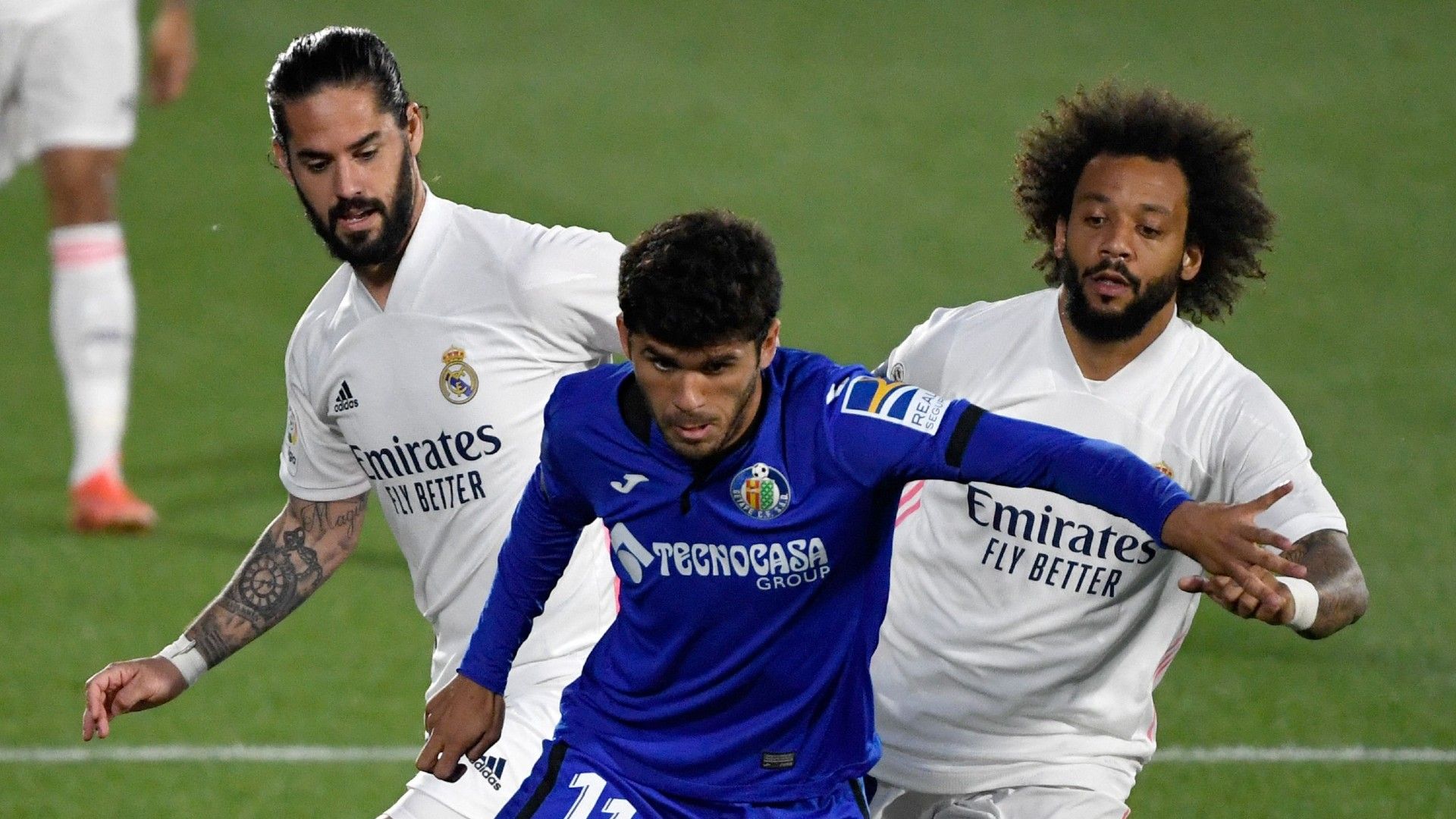 Real Madrid Isco Marcelo Getafe