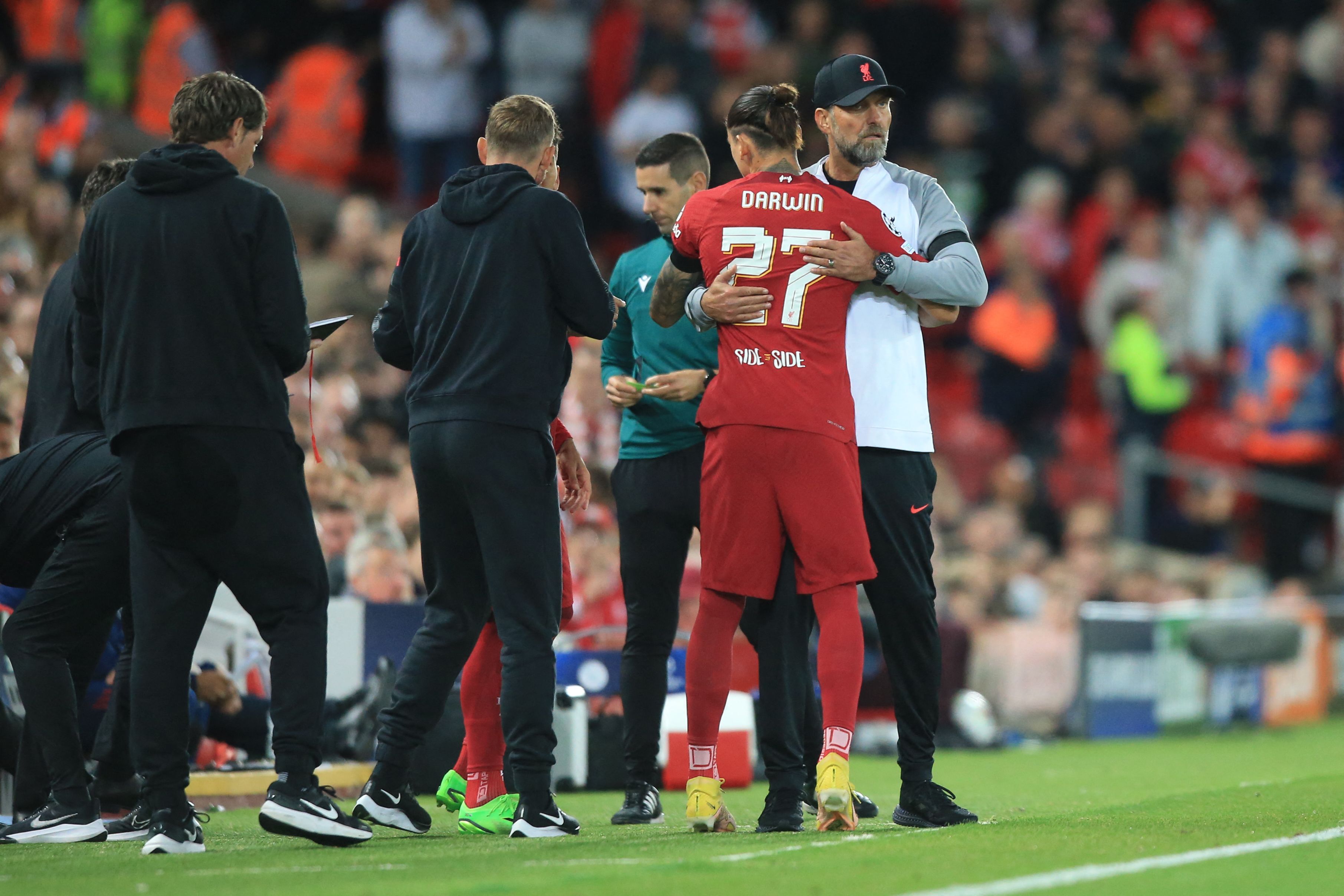 klopp and nunez