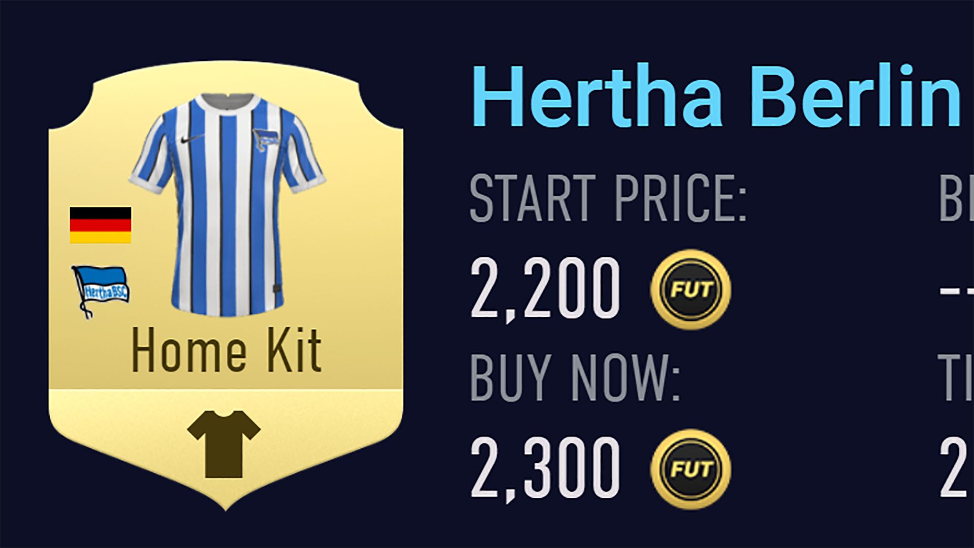 FIFA 21 Kits Hertha Berlin