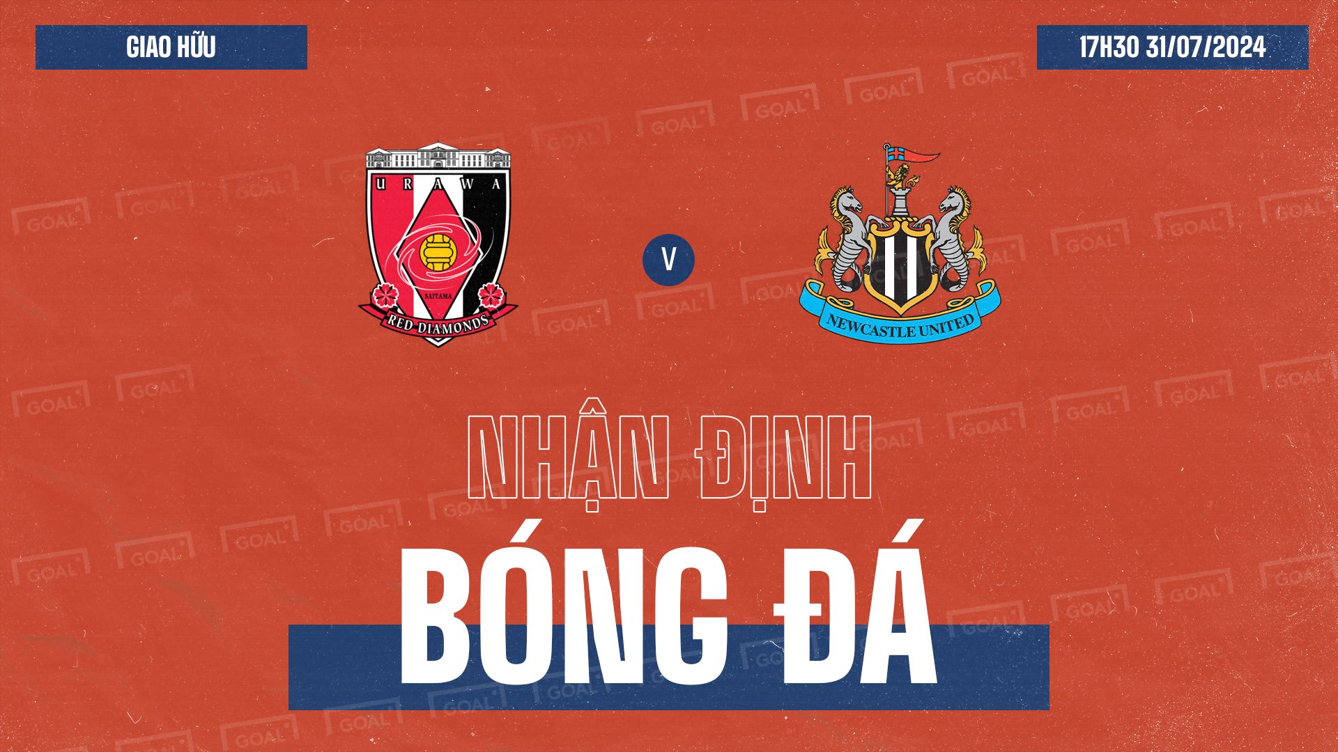 Urawa Red Diamonds vs Newcastle United Club Friendlies GFX