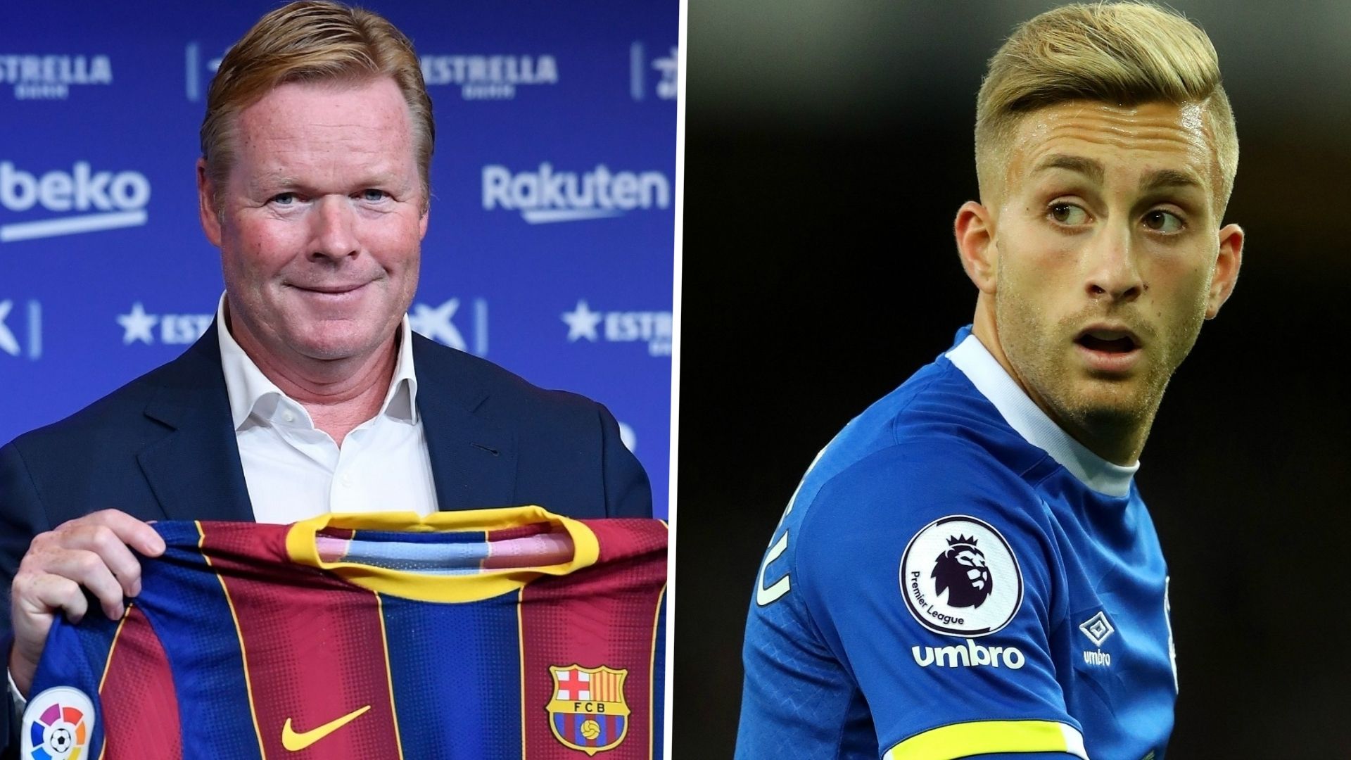 Ronald Koeman Barcelona Gerard Deulofeu Everton