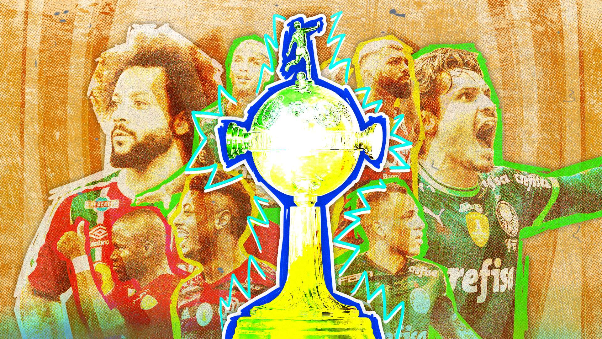 GFX brasileiros Libertadores