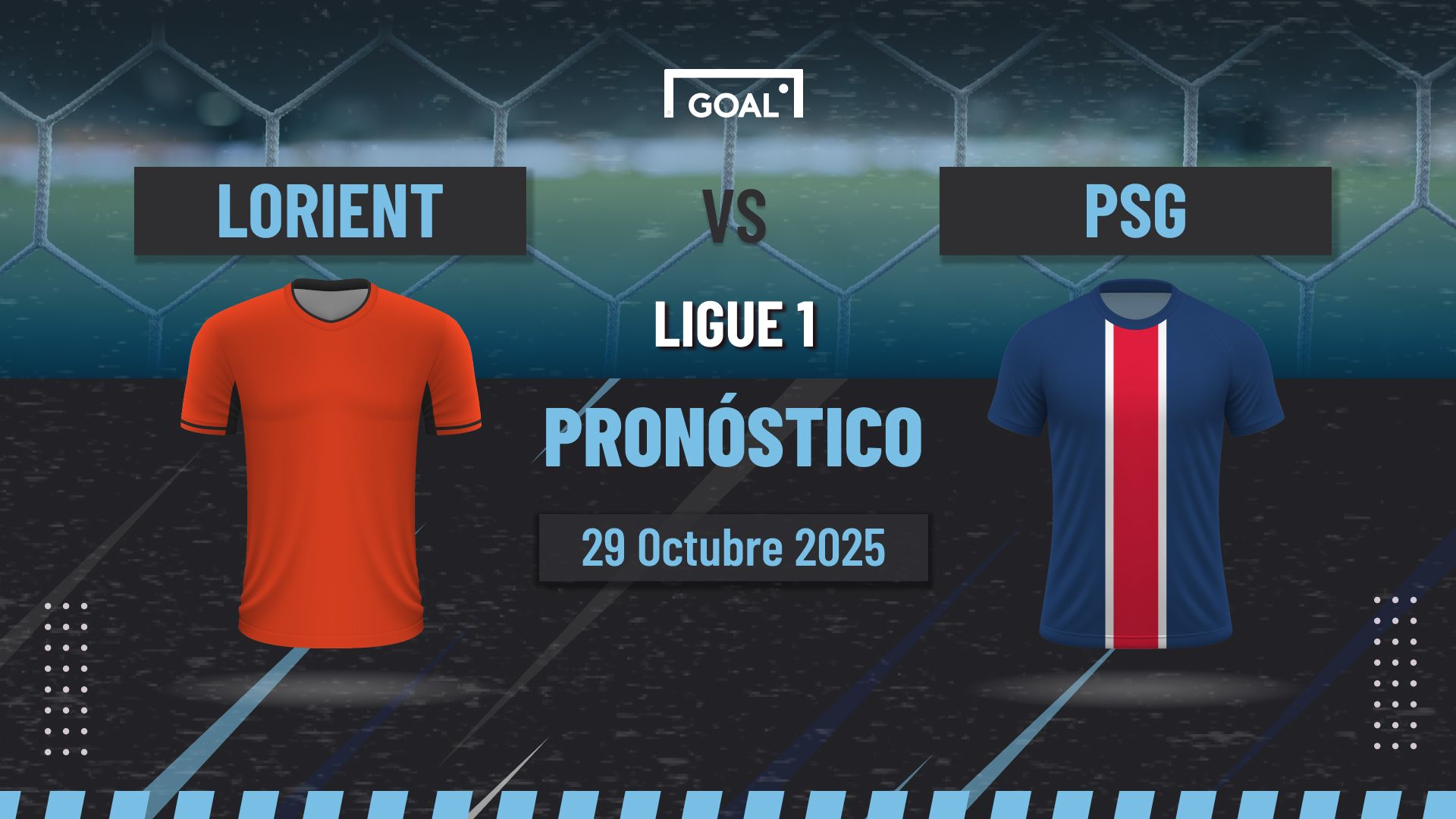 Lorient vs PSG Pronóstico y Apuestas Ligue 1 | 29/10/25
