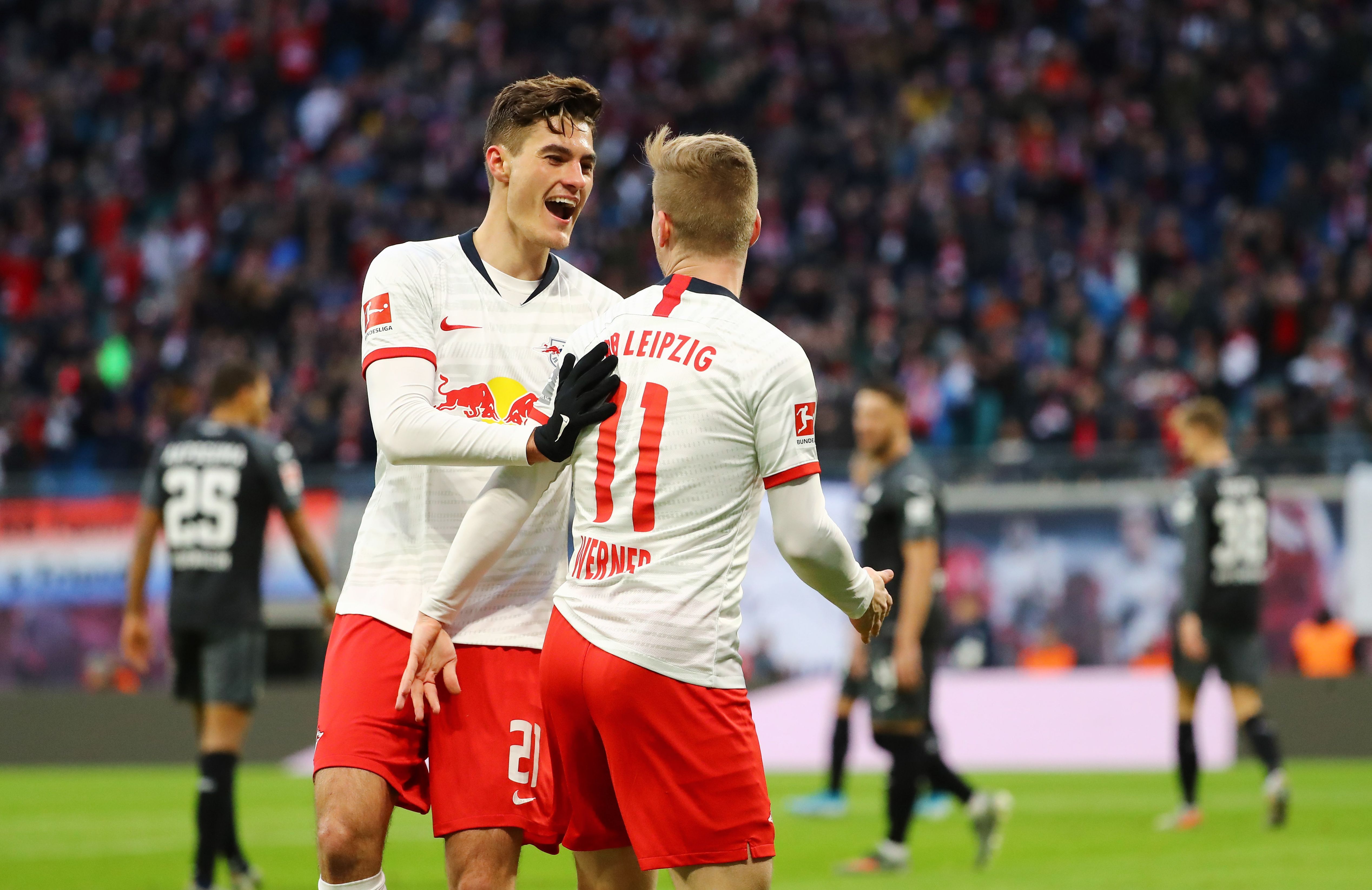 GER ONLY Patrik Schick Timo Werner RB leipzig