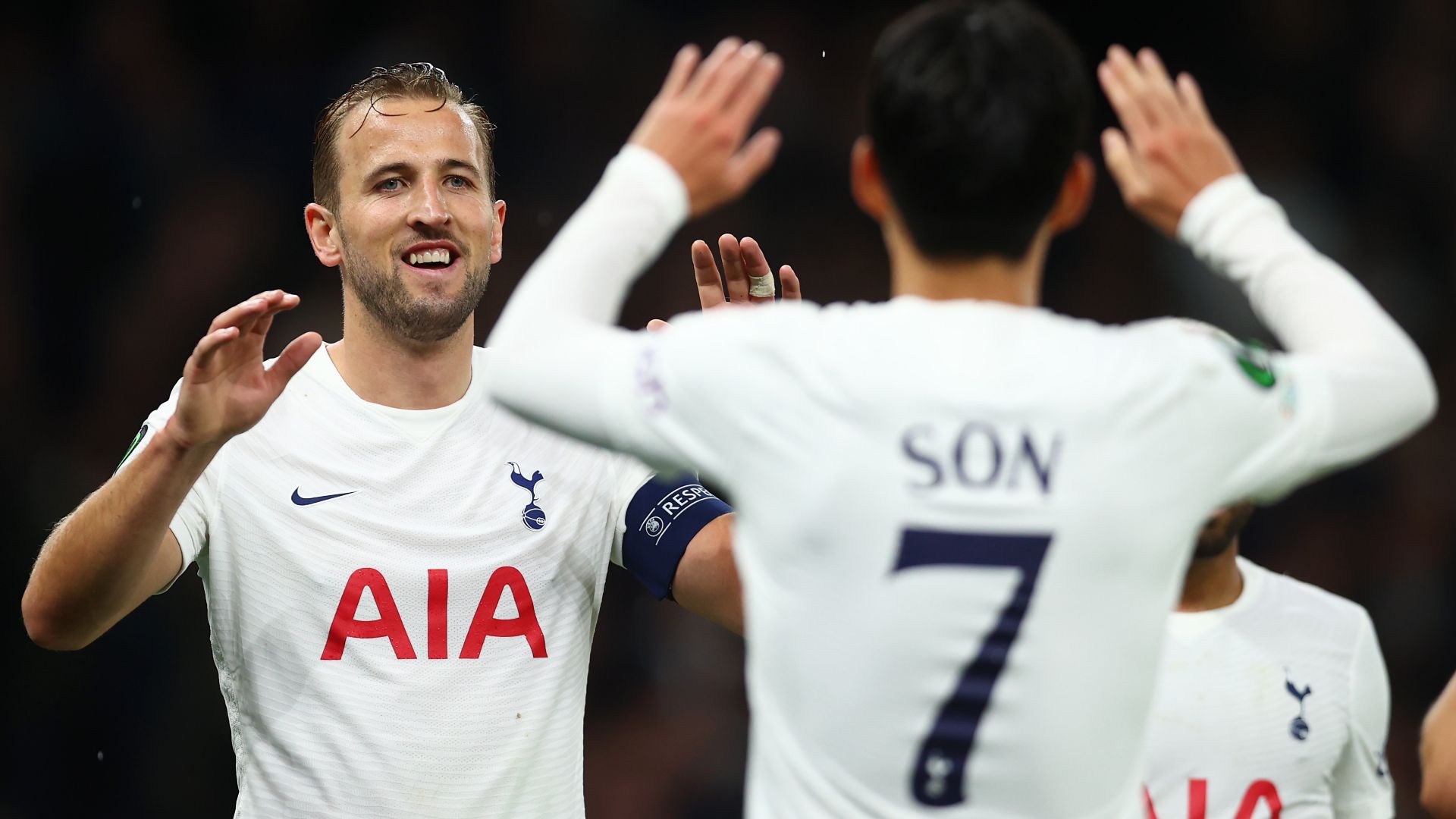 Harry Kane Son Heung-min Tottenham