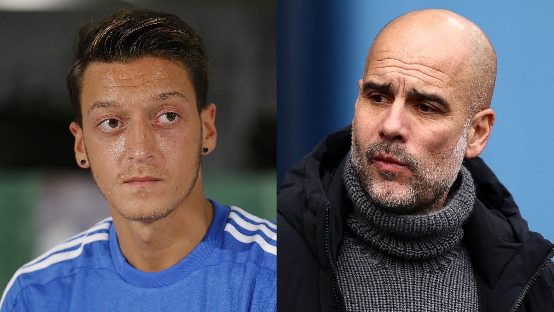 Mesut Ozil Pep Guardiola