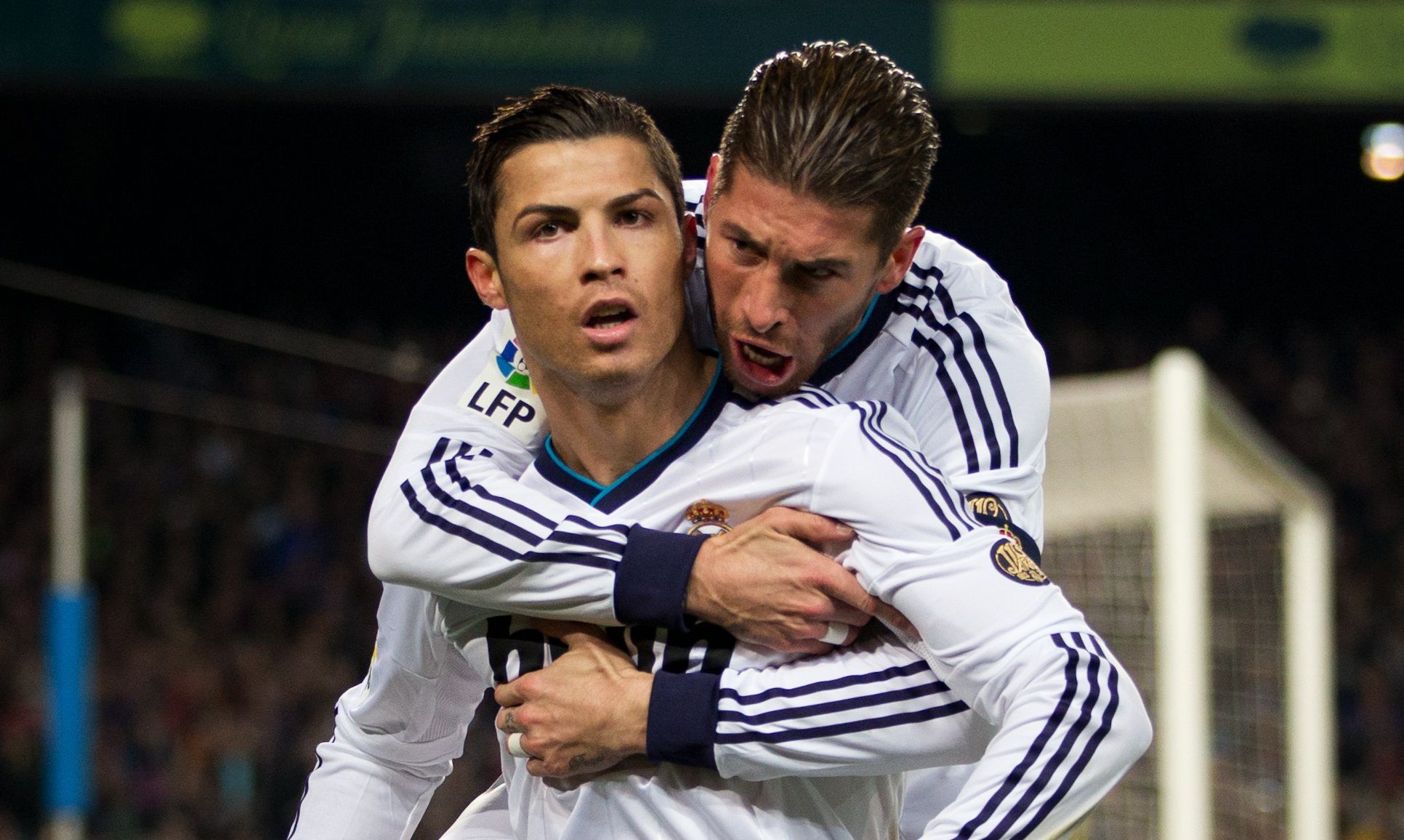 Cristiano Ronaldo, Sergio Ramos - Barcelona v Real Madrid - Clasico