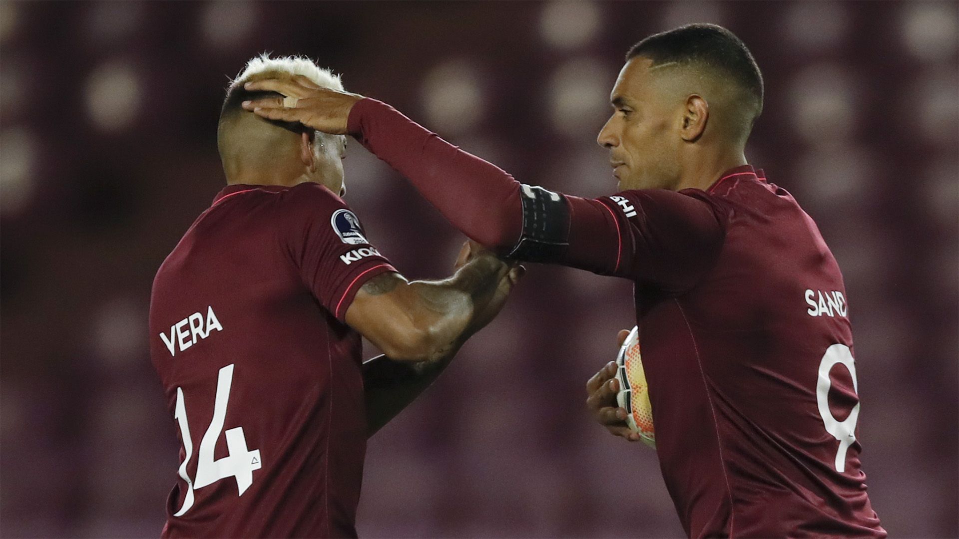 José Sand Lanús São Paulo Sudamericana 28102020