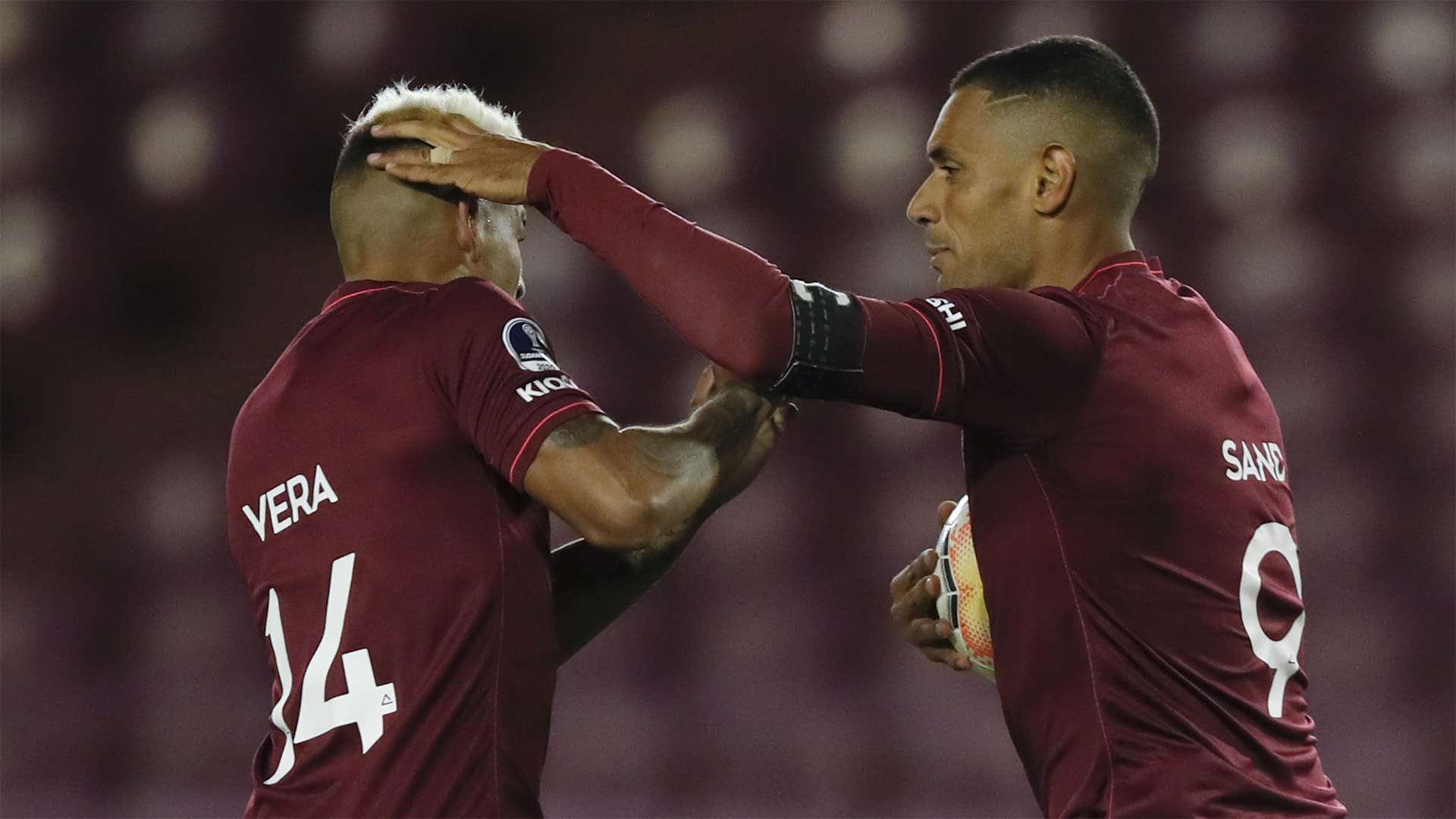 José Sand Lanús São Paulo Sudamericana 28102020