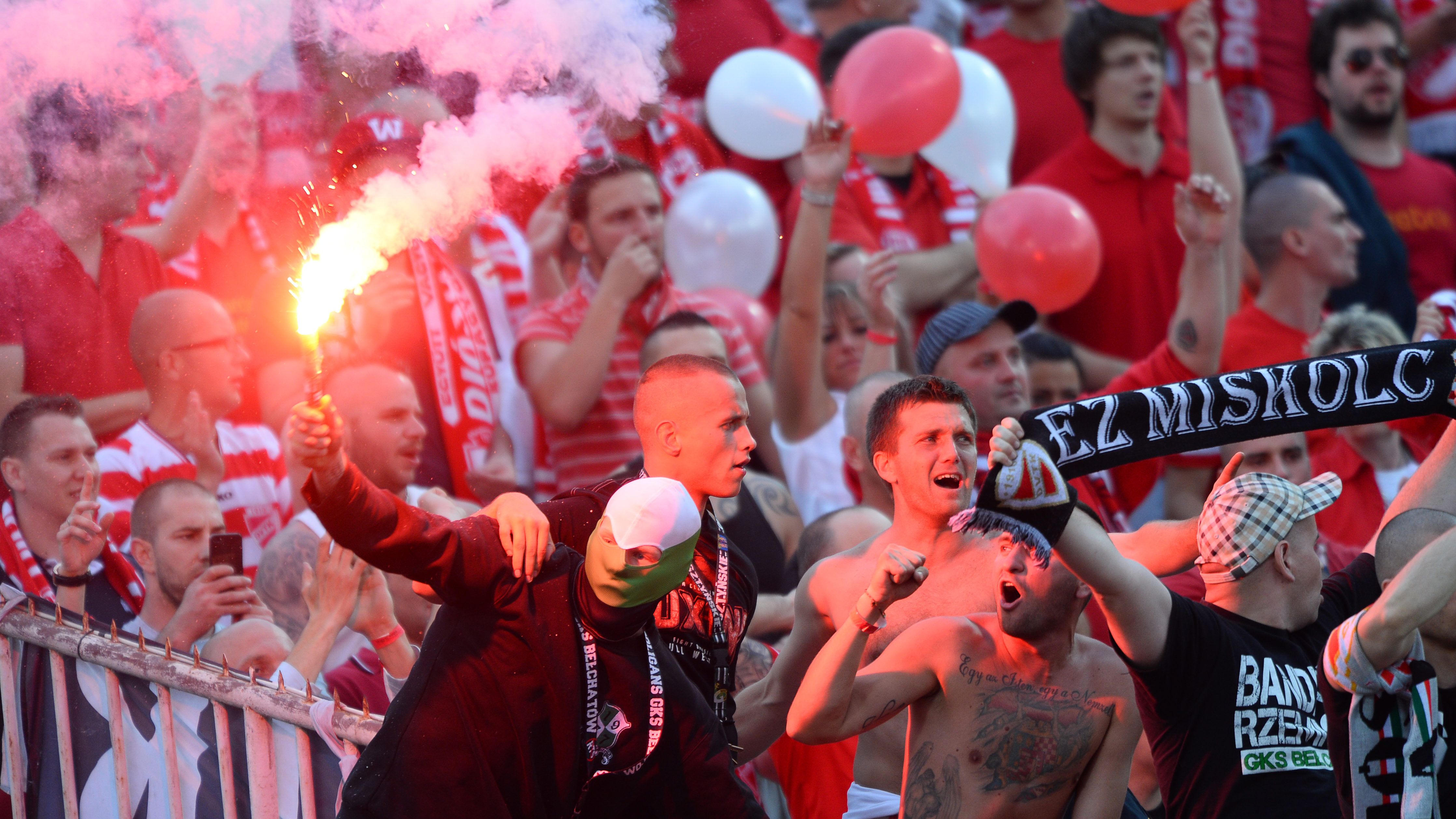 Diósgyőri szurkolók