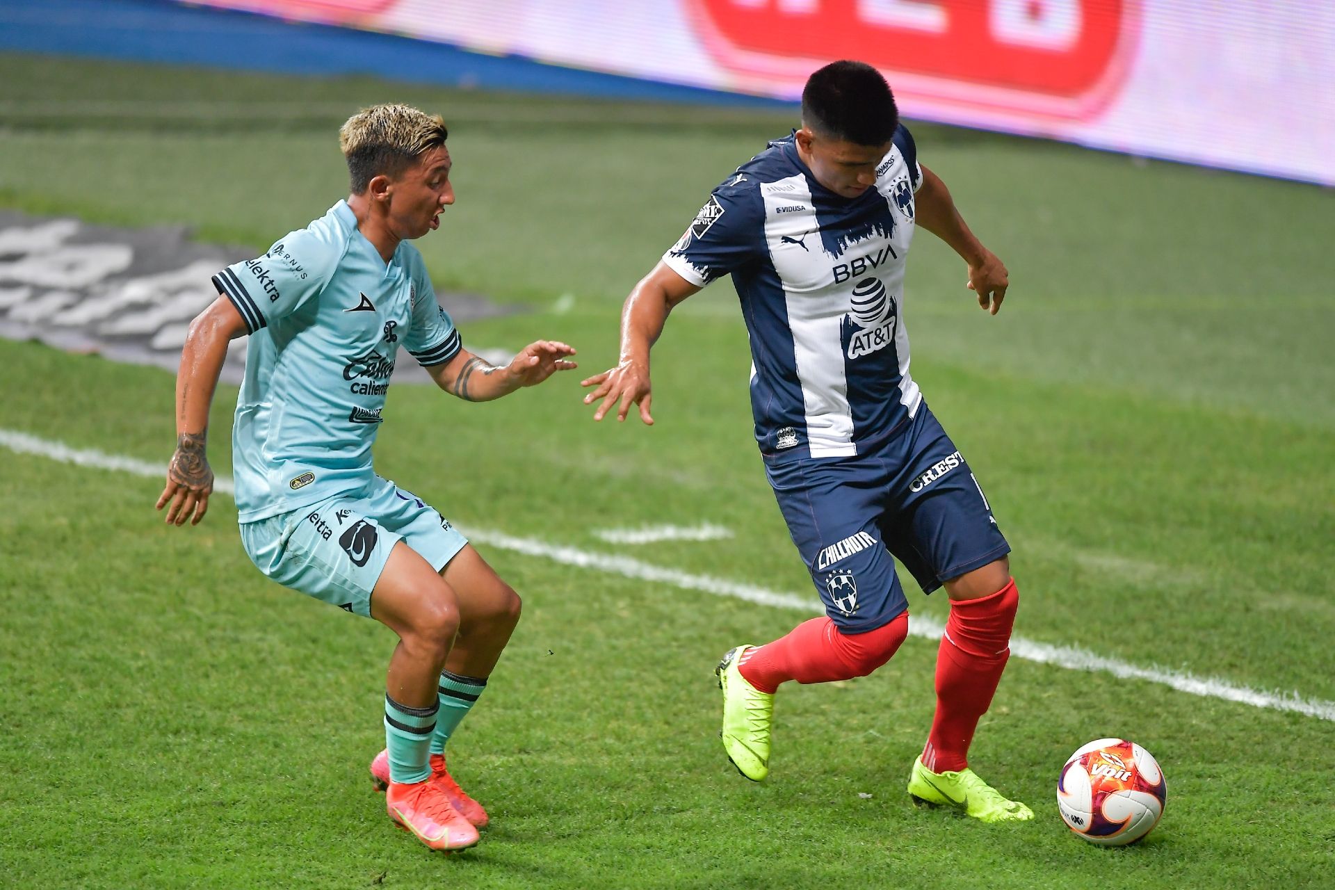 Daniel Amador, Jesús Gallardo Monterrey vs Mazatlán Guardianes 2021