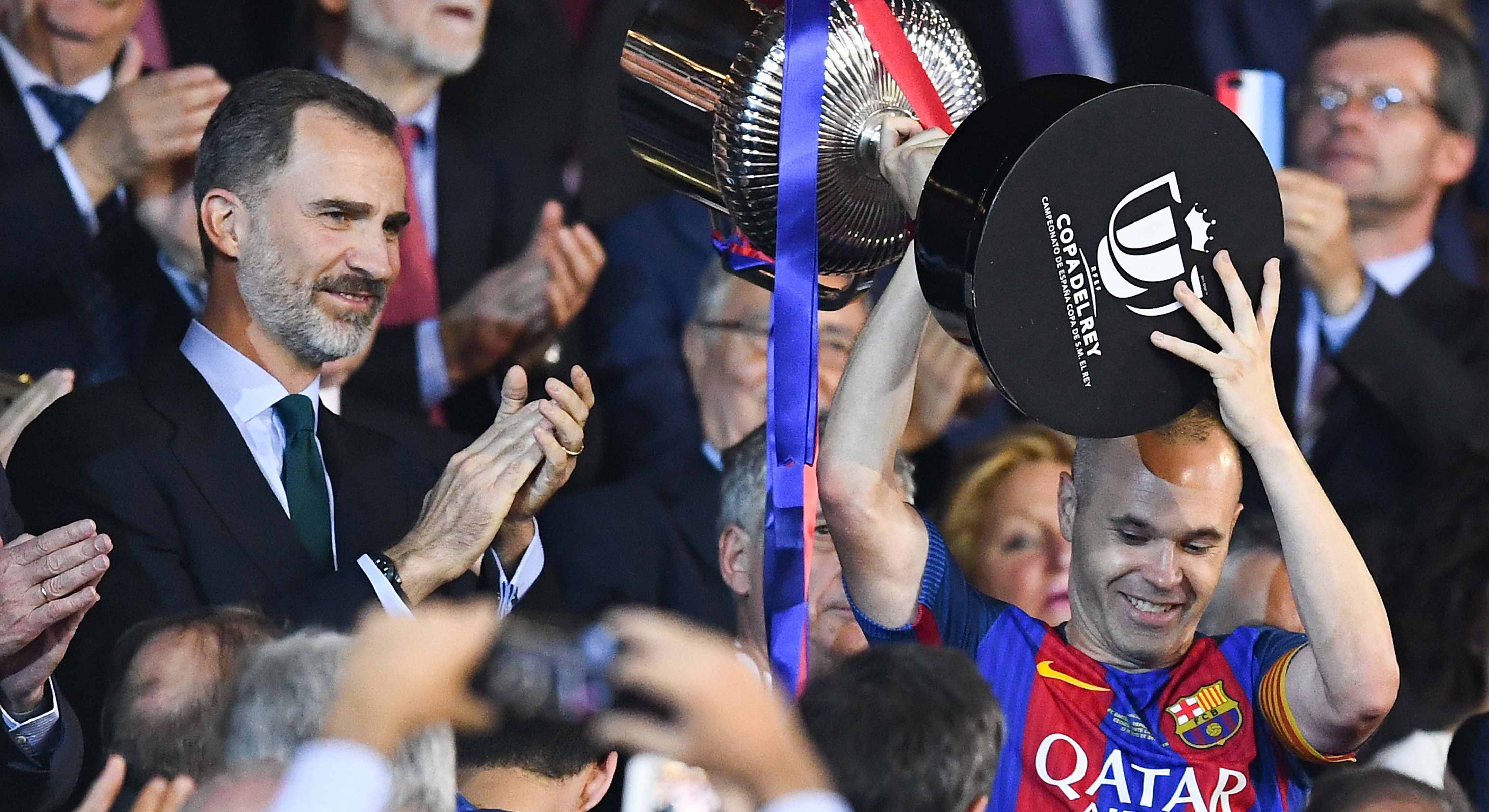 Andres Iniesta Barcelona Alaves Copa del Rey