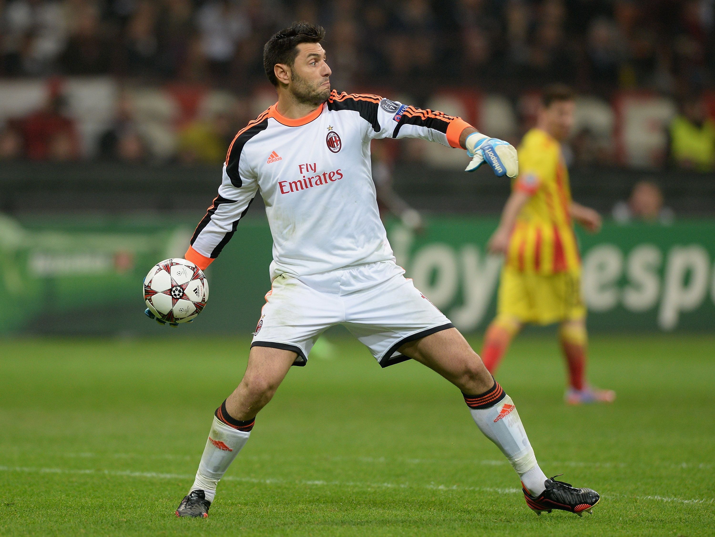 Milan's Marco Amelia.