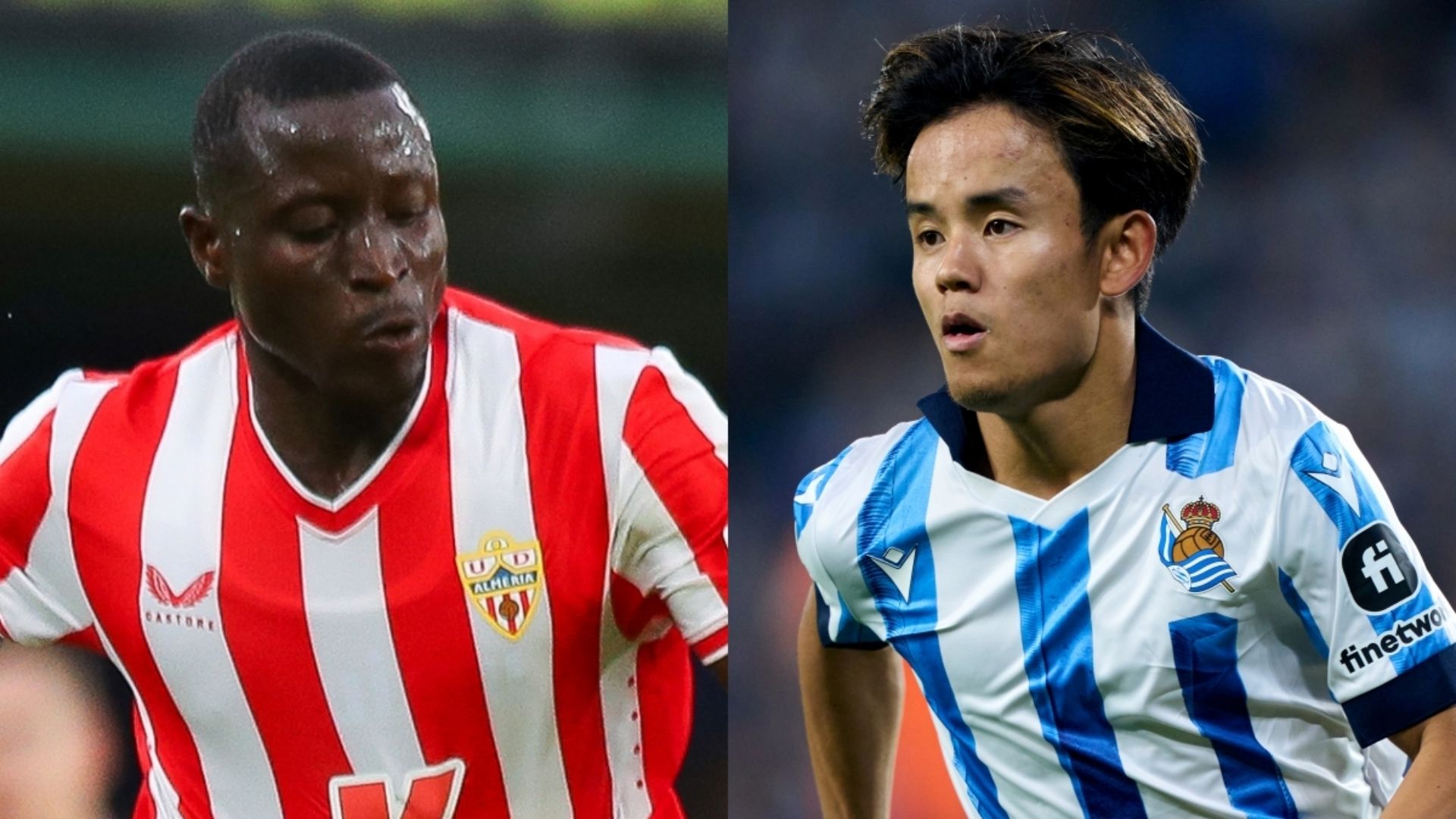 Dion Lopy Almeria Takefusa Kubo Real Sociedad