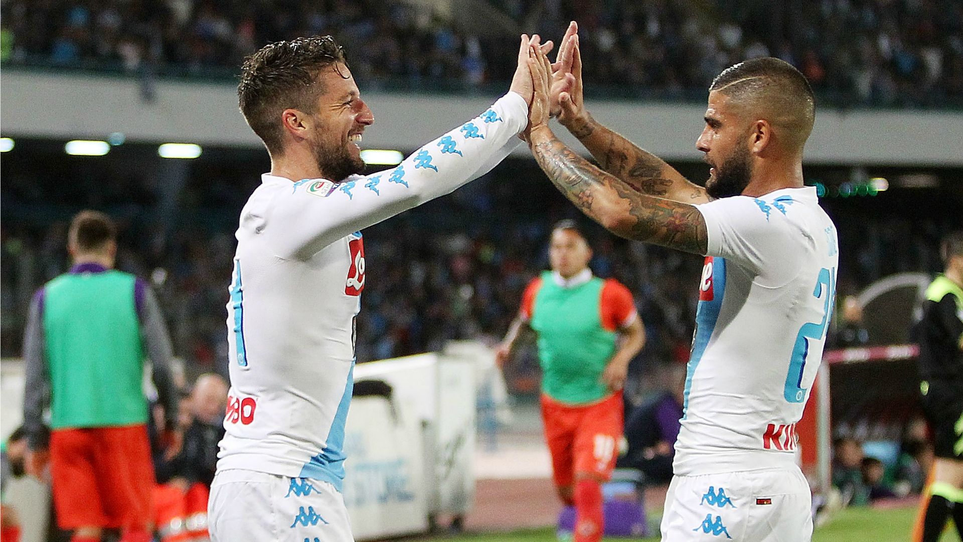 Dries Mertens Lorenzo Insigne Napoli