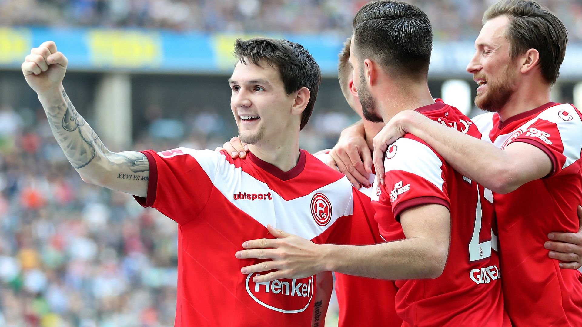 BENITO RAMAN FORTUNA DÜSSELDORF GERMAN BUNDESLIGA 06042019