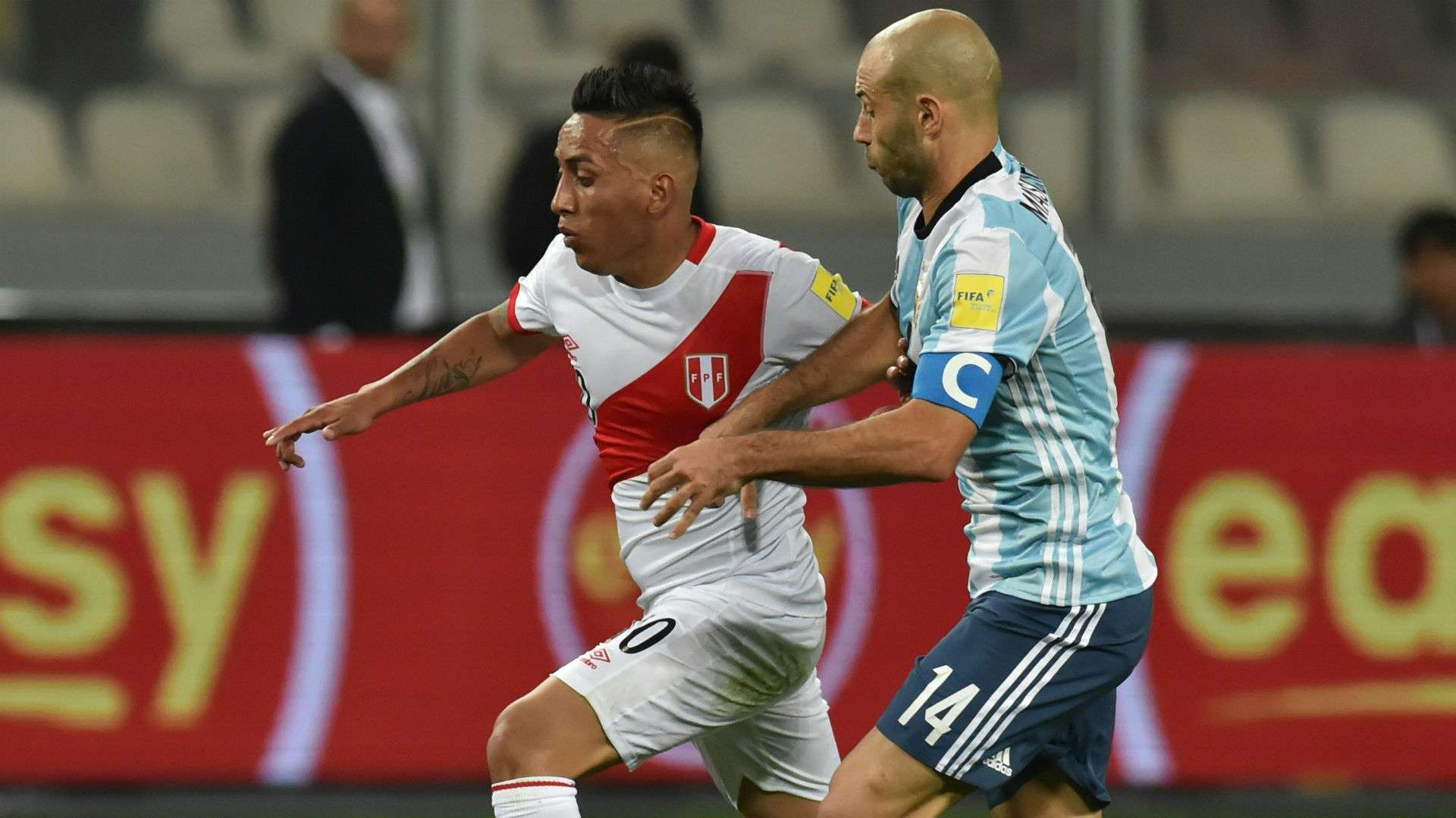 Mascherano - Peru – Argentina Eliminatorias Sudamericanas 06102016