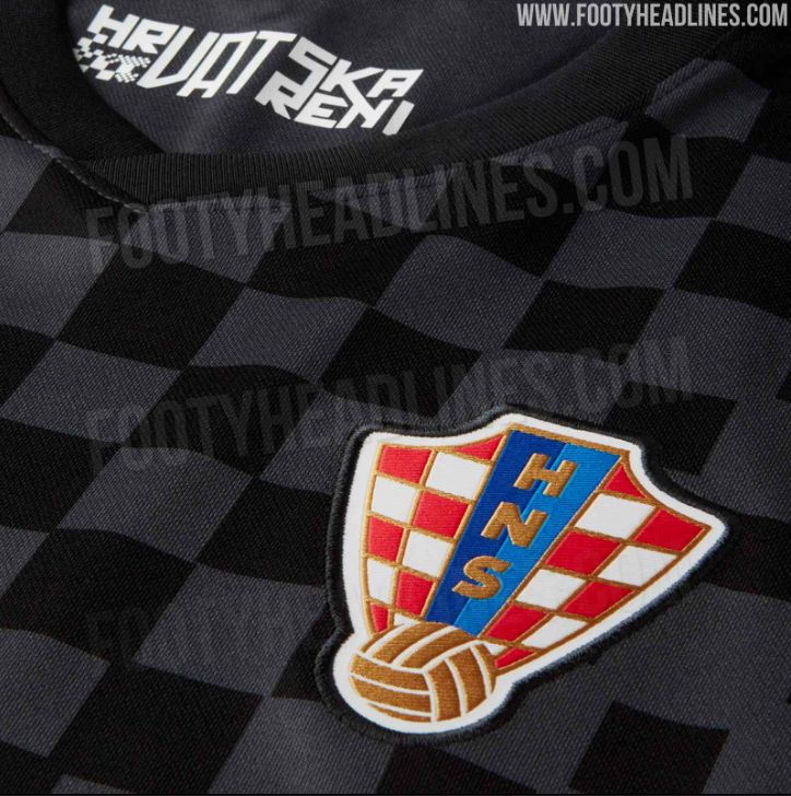 Kroatien Auswärtstrikot EM EURO 2020