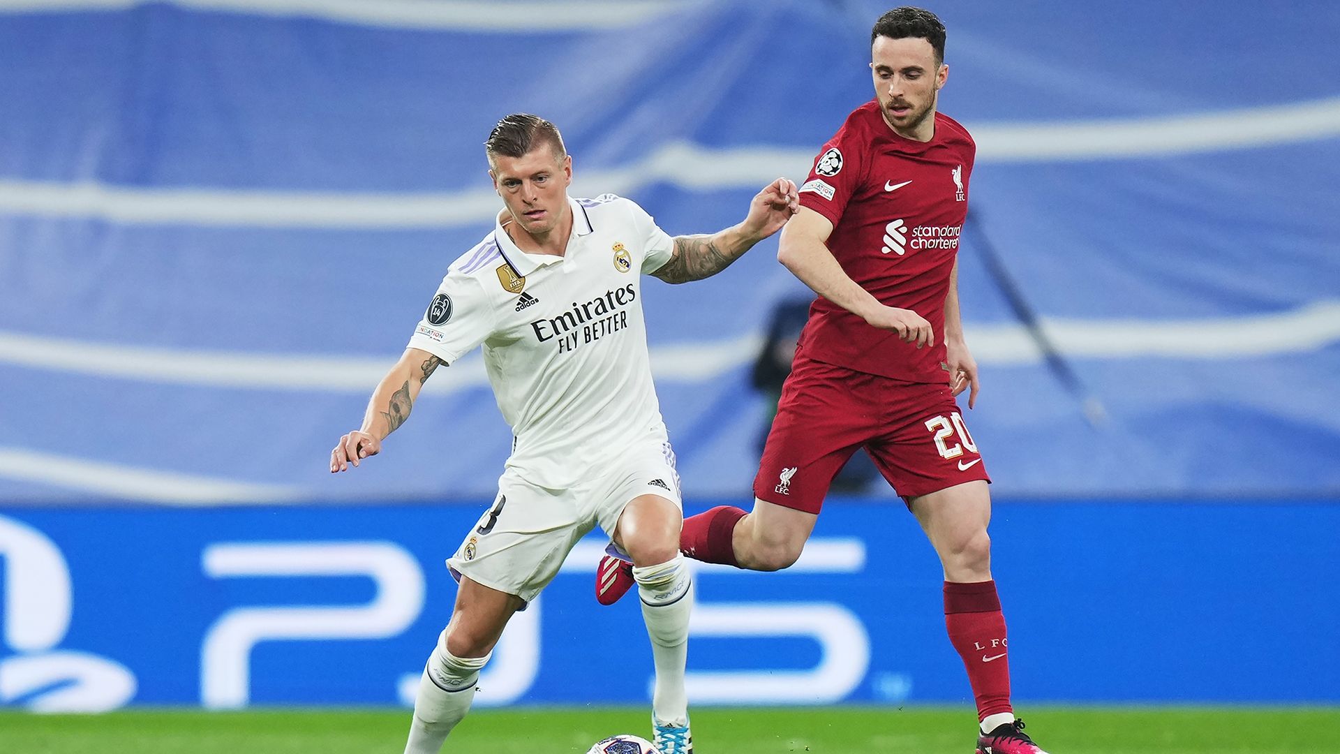 Toni Kroos Diogo Jota Real Madrid Liverpool Champions League 2022-23