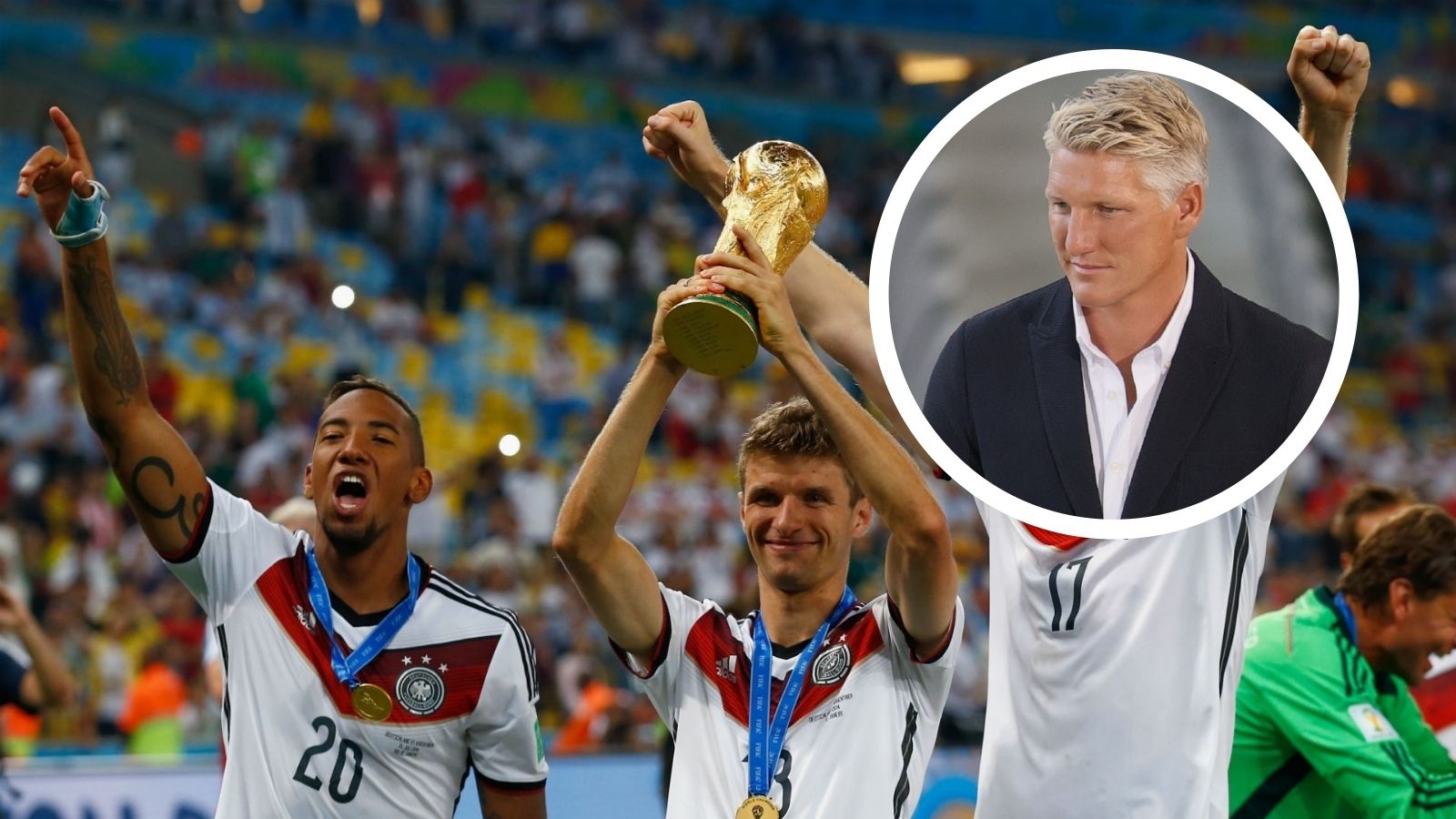 Schweinsteiger & Muller & Boateng