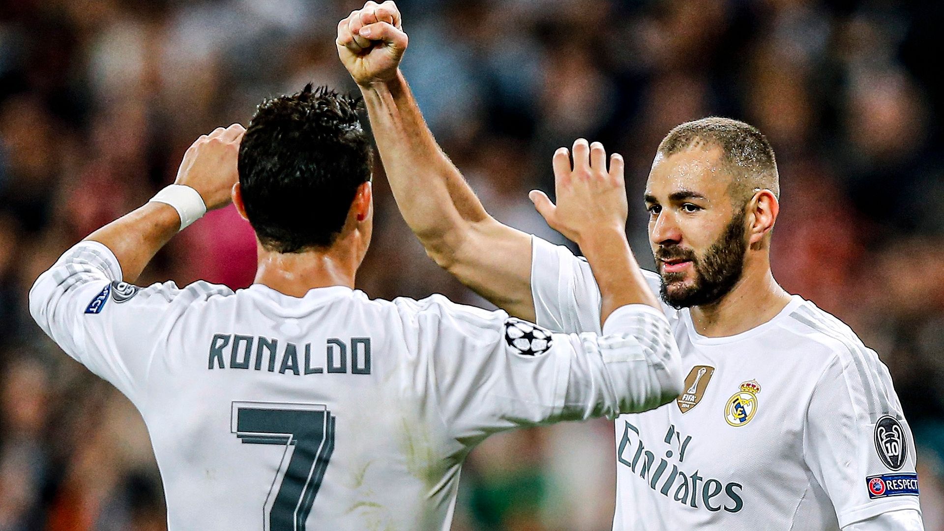 Karim Benzema Cristiano Ronaldo 2015