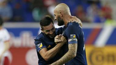Romain Alessandrini Jelle van Damme LA Galaxy