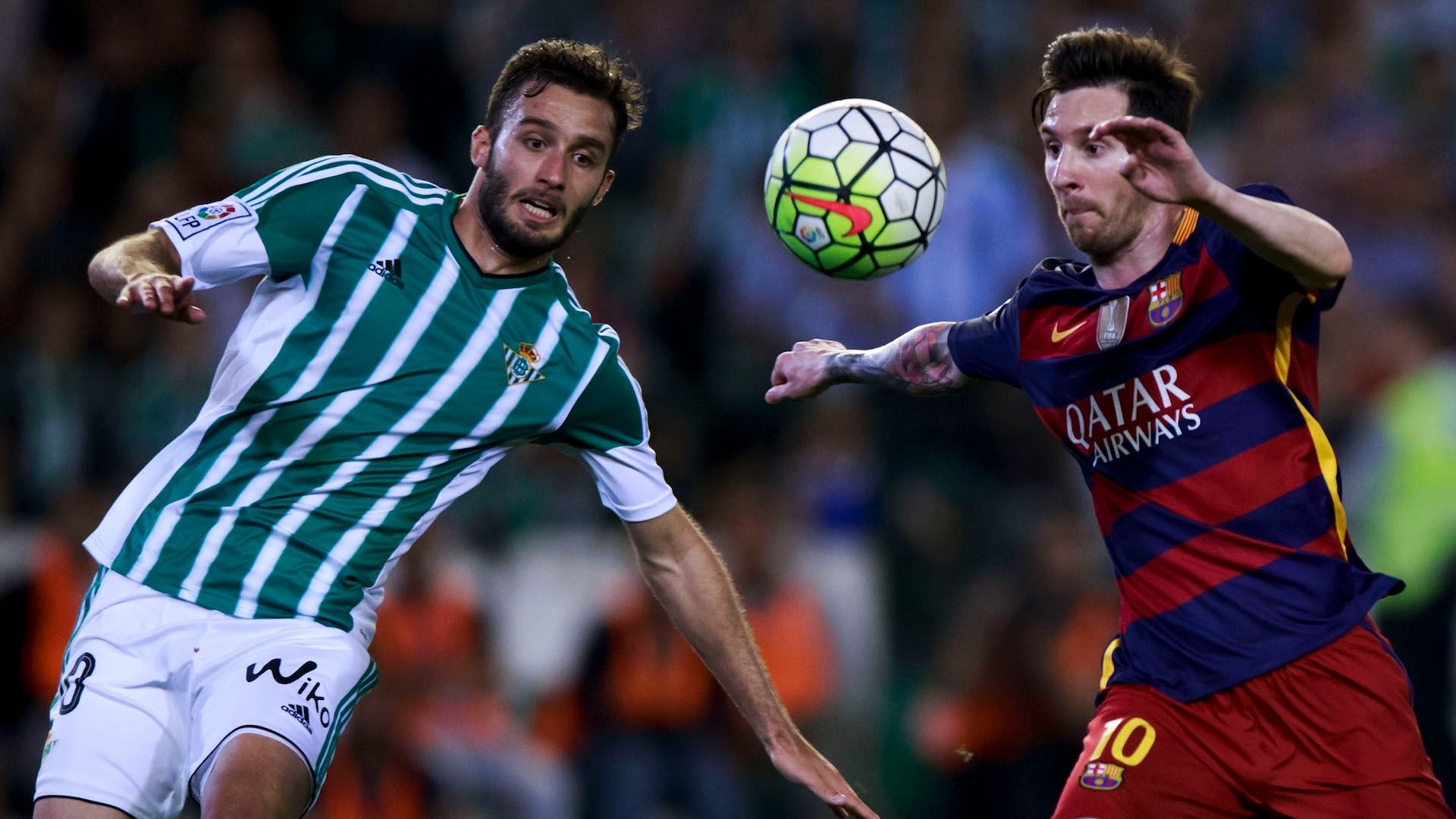 Pezzeella Betis Barcelona Lionel Messi