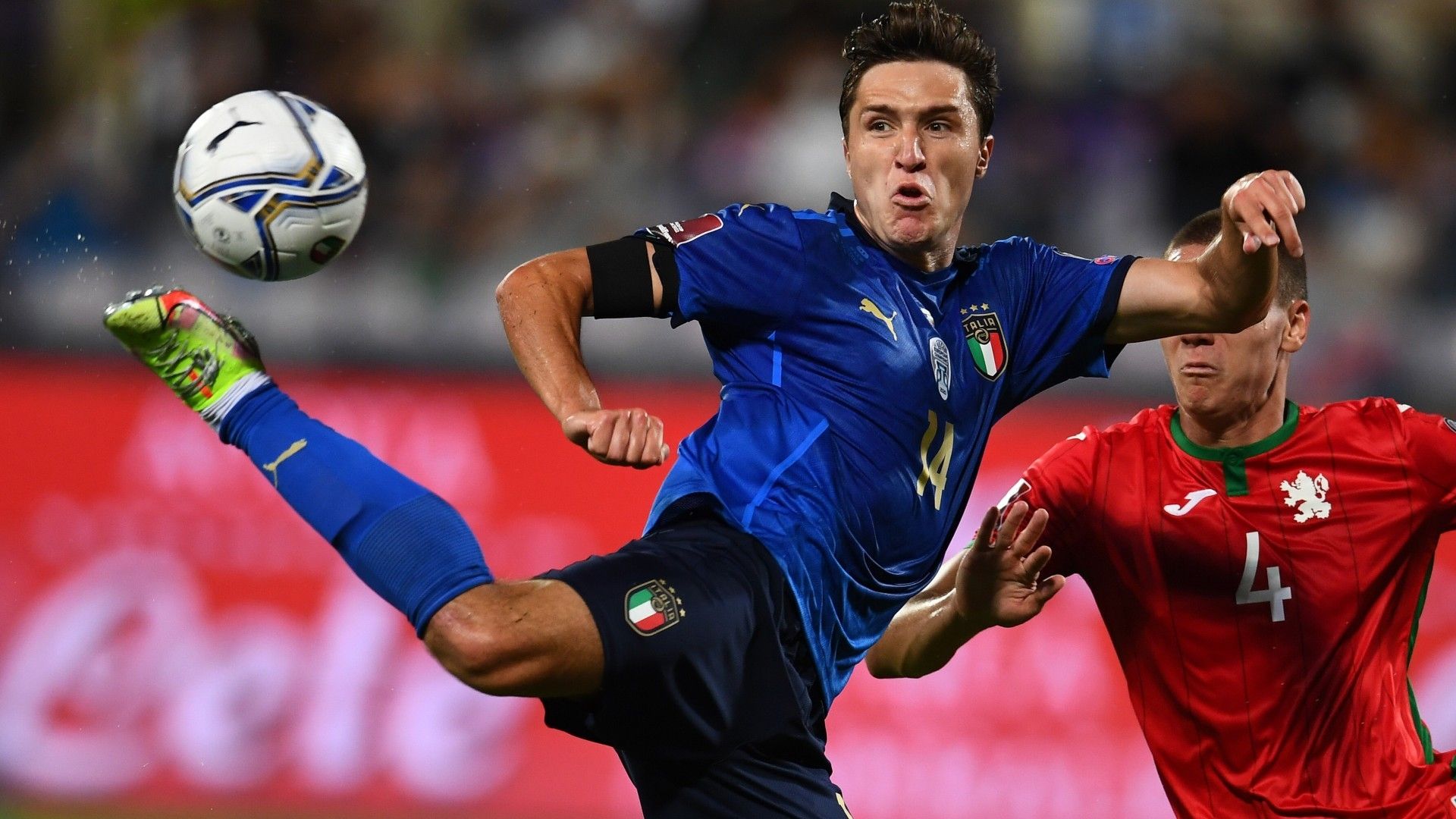 イタリア代表EURO2020(A)#14フェデリコ・キエーザ ベルギー戦仕様 イタリア代表EURO2020(A)#14フェデリコ・キエーザ ベルギー戦仕様