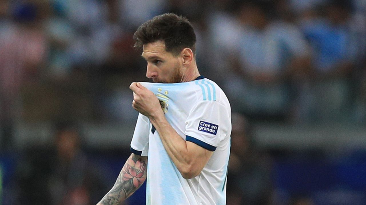 Messi Brasil Argentina Copa América 02072019
