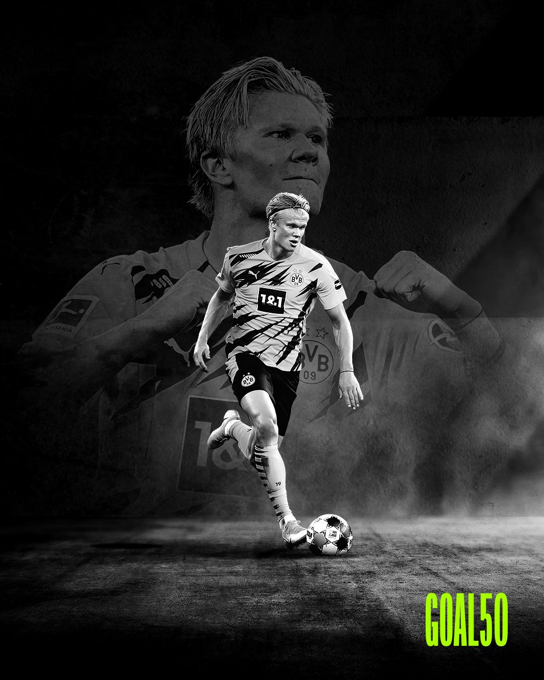 Erling Haaland Goal 50