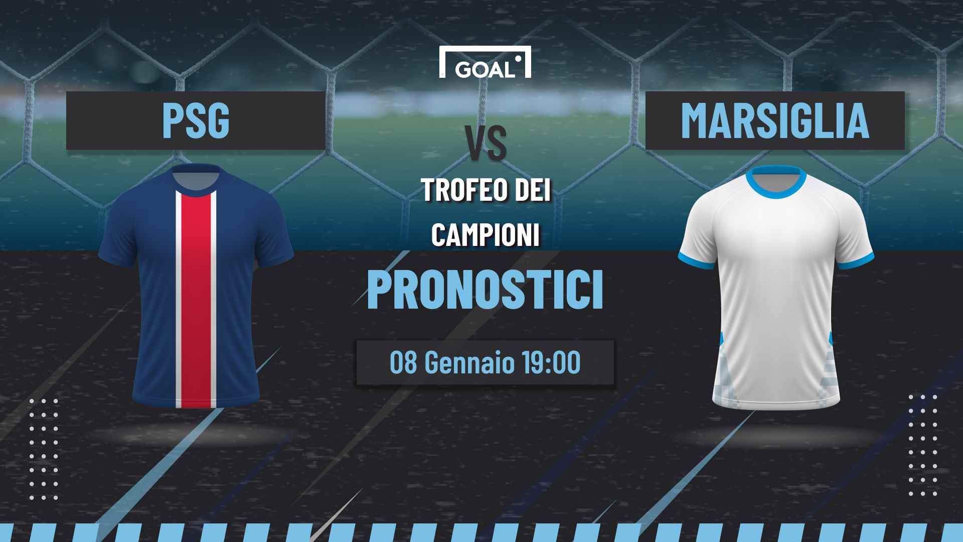Pronostici PSG - Marsiglia