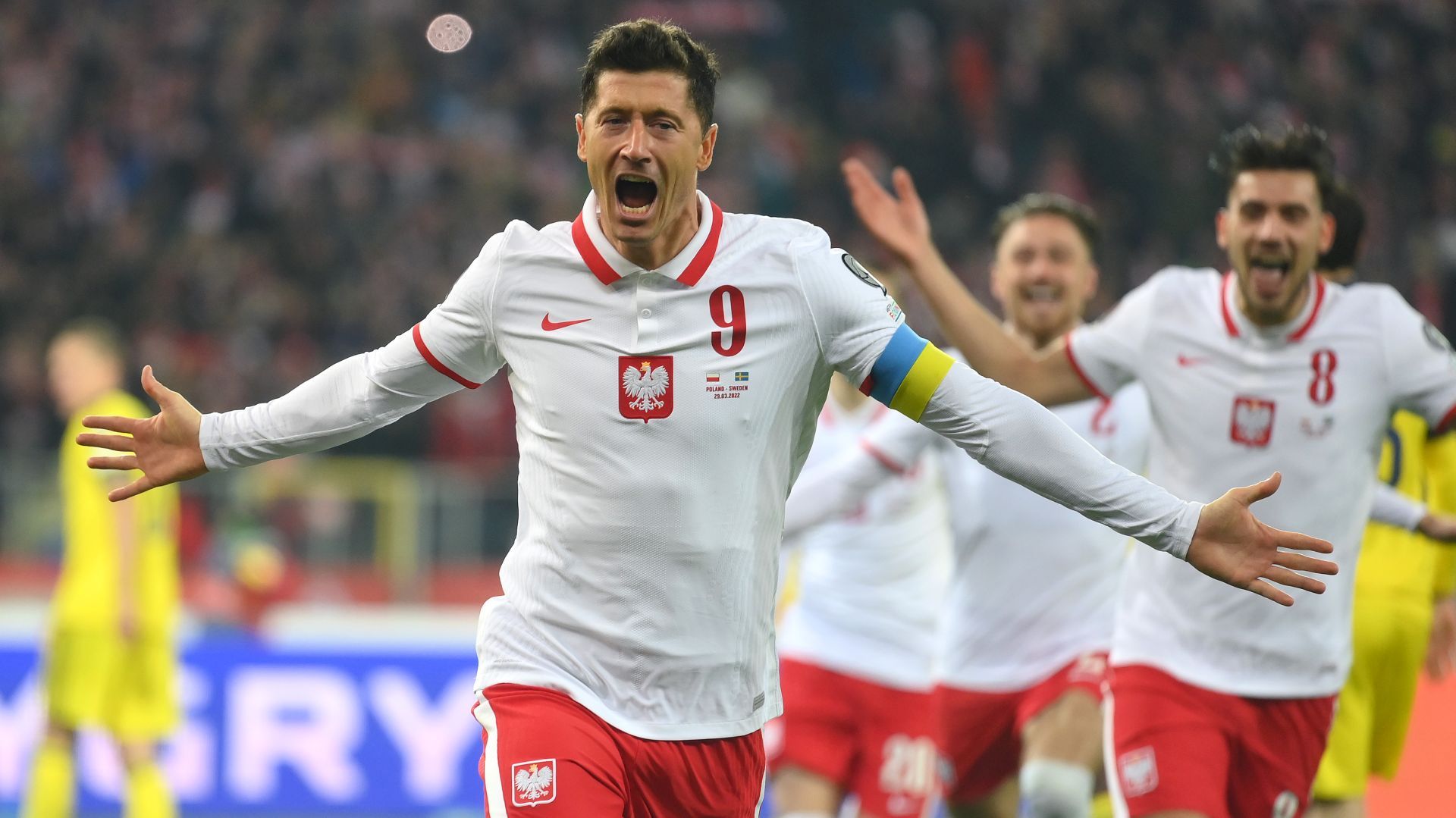 Lewandowski Poland Sweden 2022