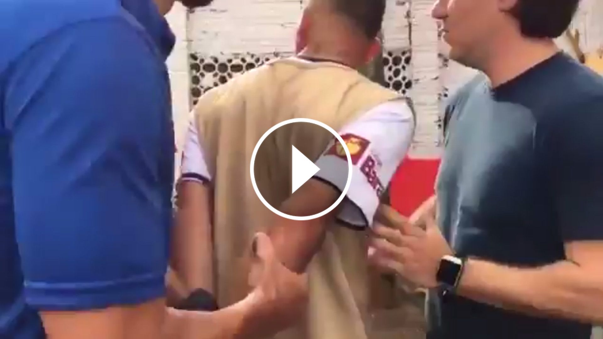 Video Futbolista Preso Brasil