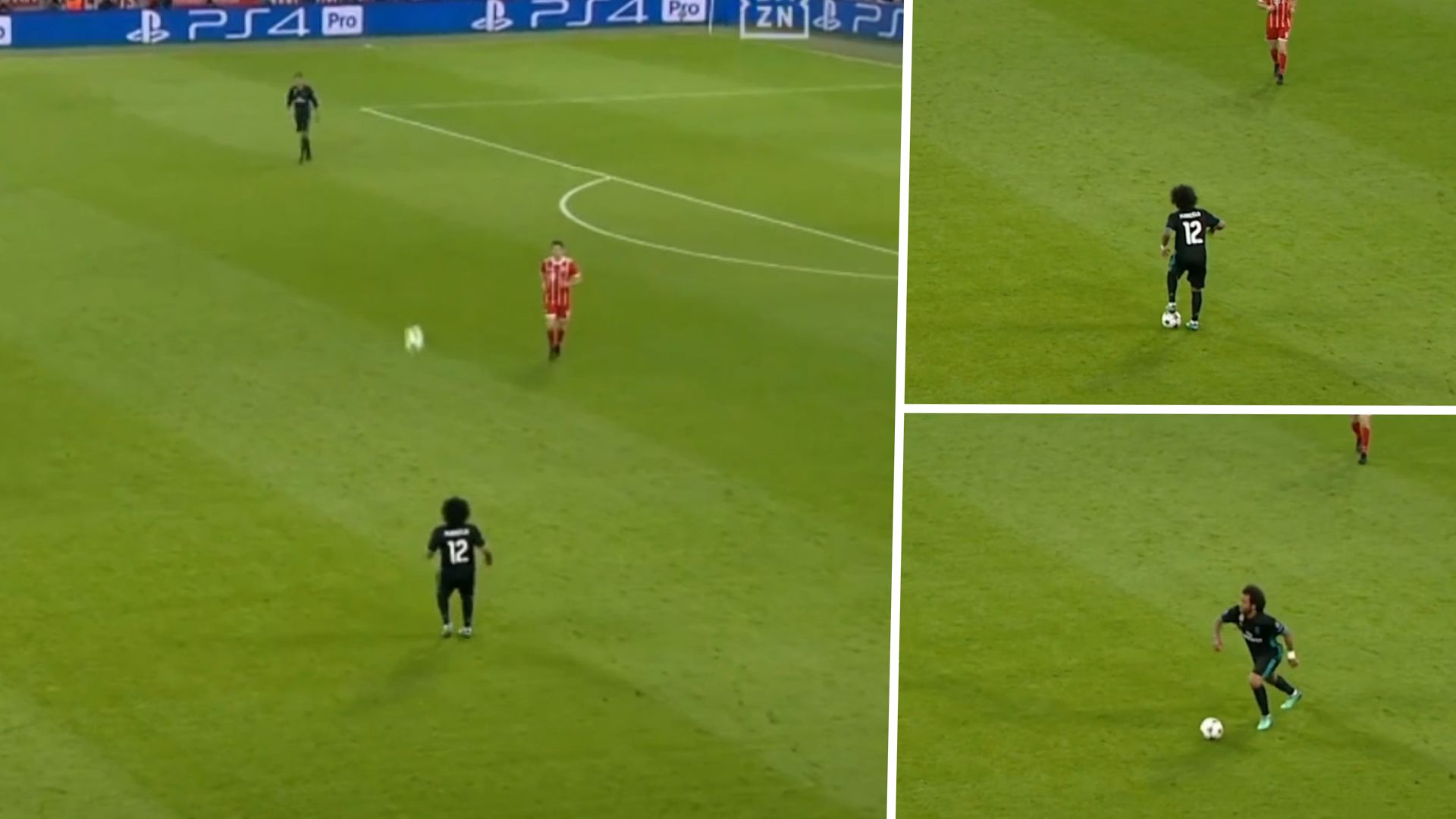 Marcelo Real Madrid FC Bayern 2018