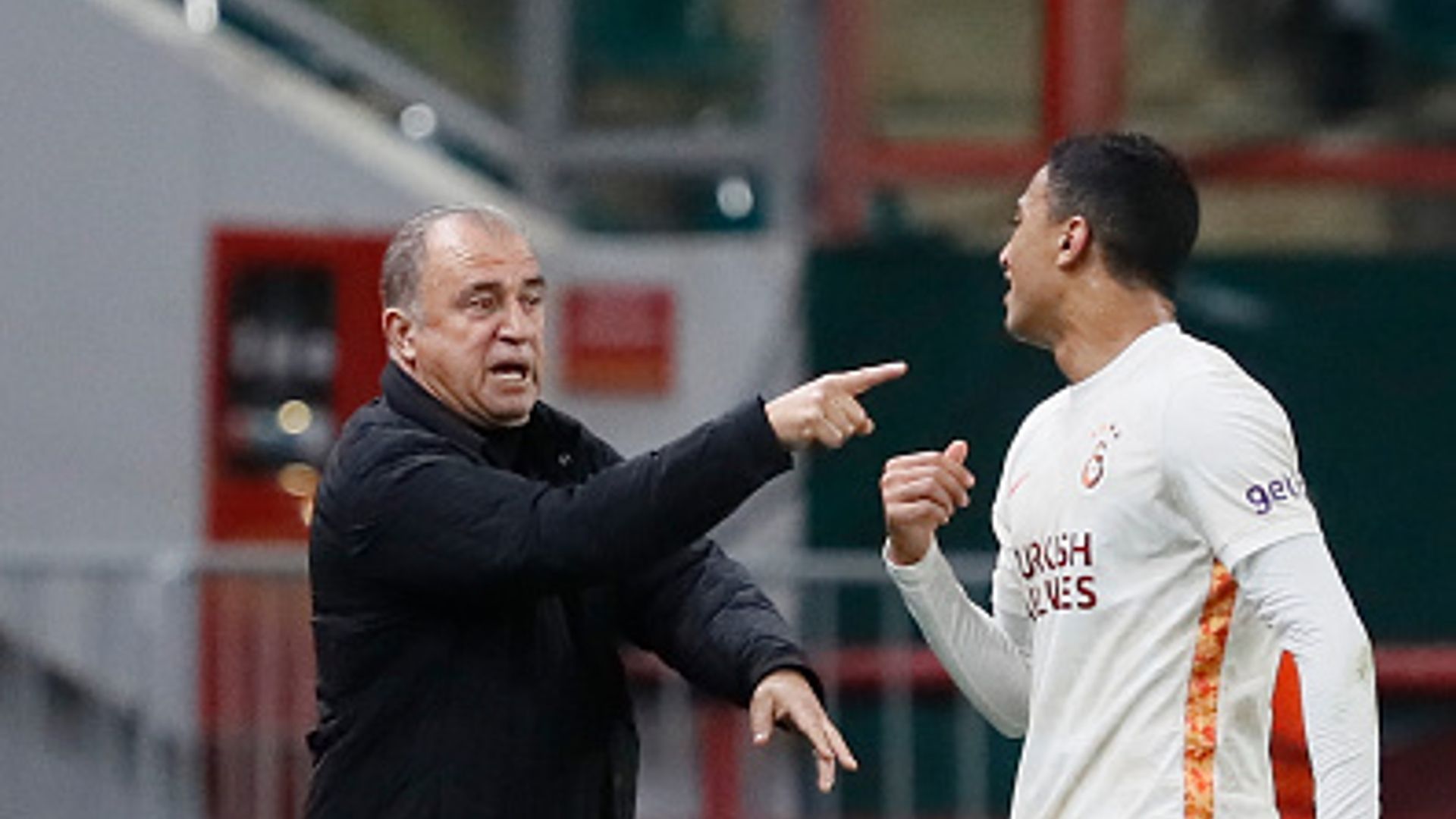 Fatih Terim - mostafa mohamed - Lokomotiv  - galatasaray 21-10-2021