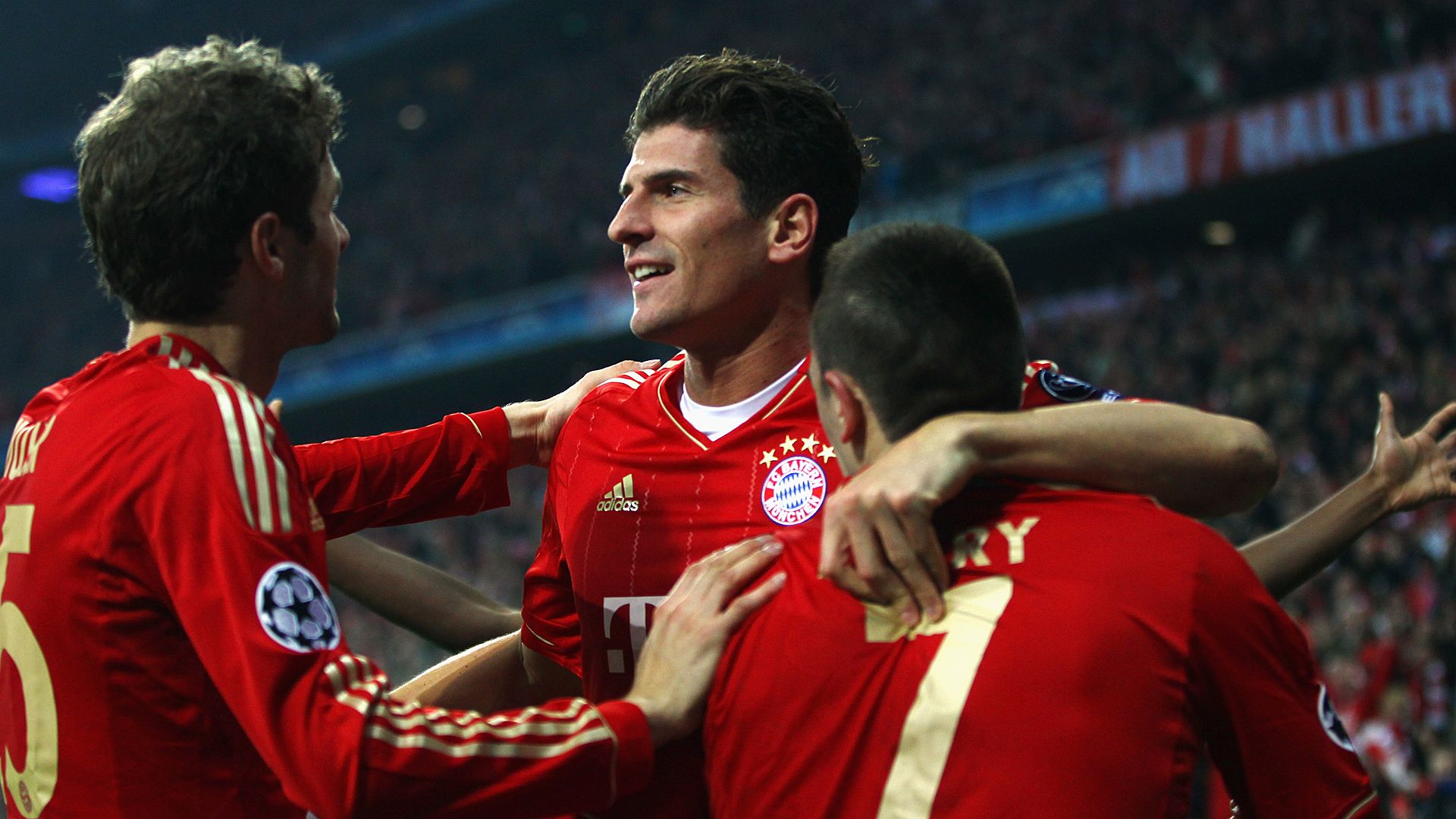 Mario Gomez FC Bayern FC Basel