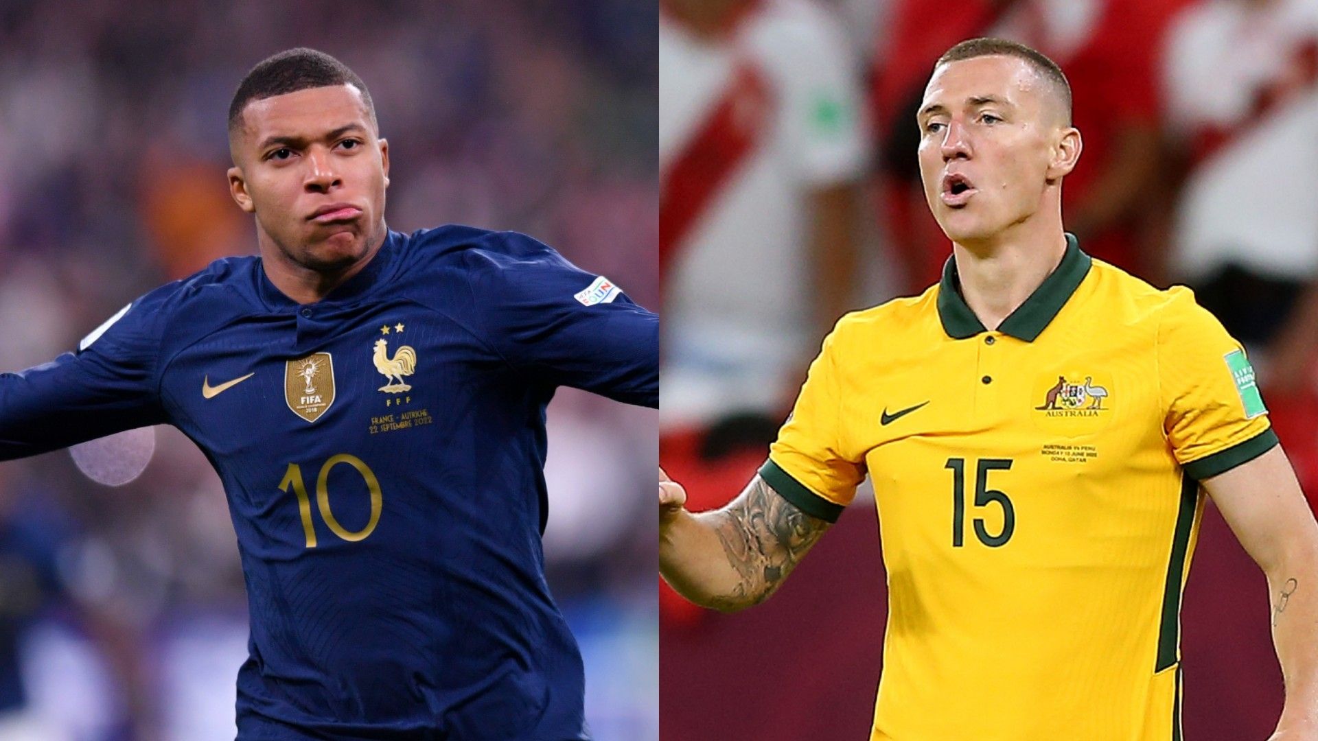 MP-mbappe-france vs Mitchell duke-australia-worldcup-md1