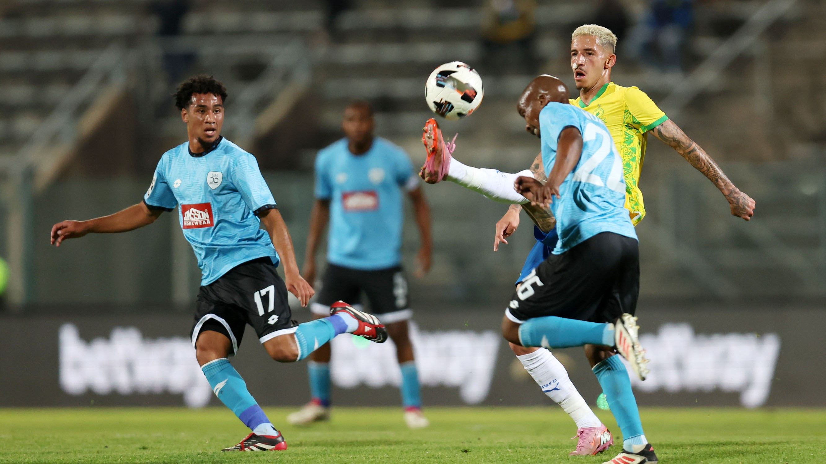 Arthur Sales, Mamelodi Sundowns, Kyle Jurgens, Durban City, September 2025