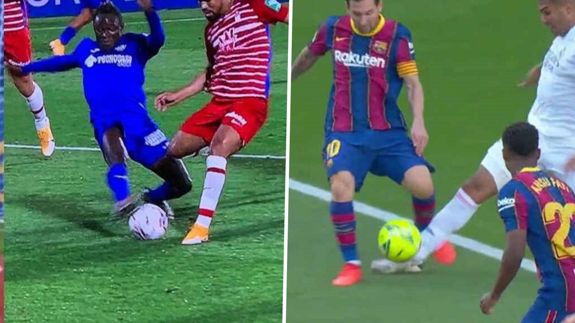 VAR Djene Herrera Messi Casemiro