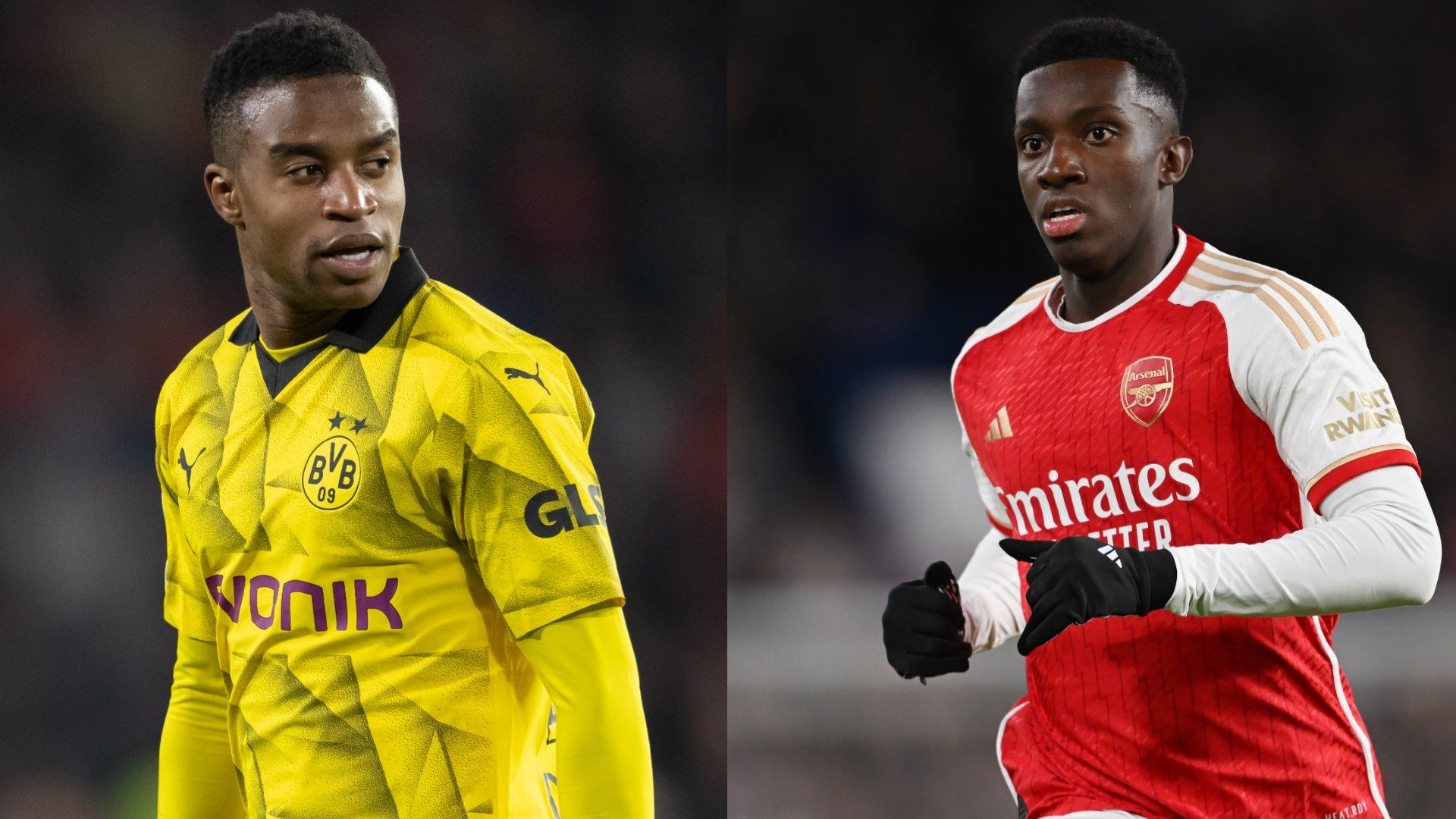 Youssoufa Moukoko Eddie Nketiah