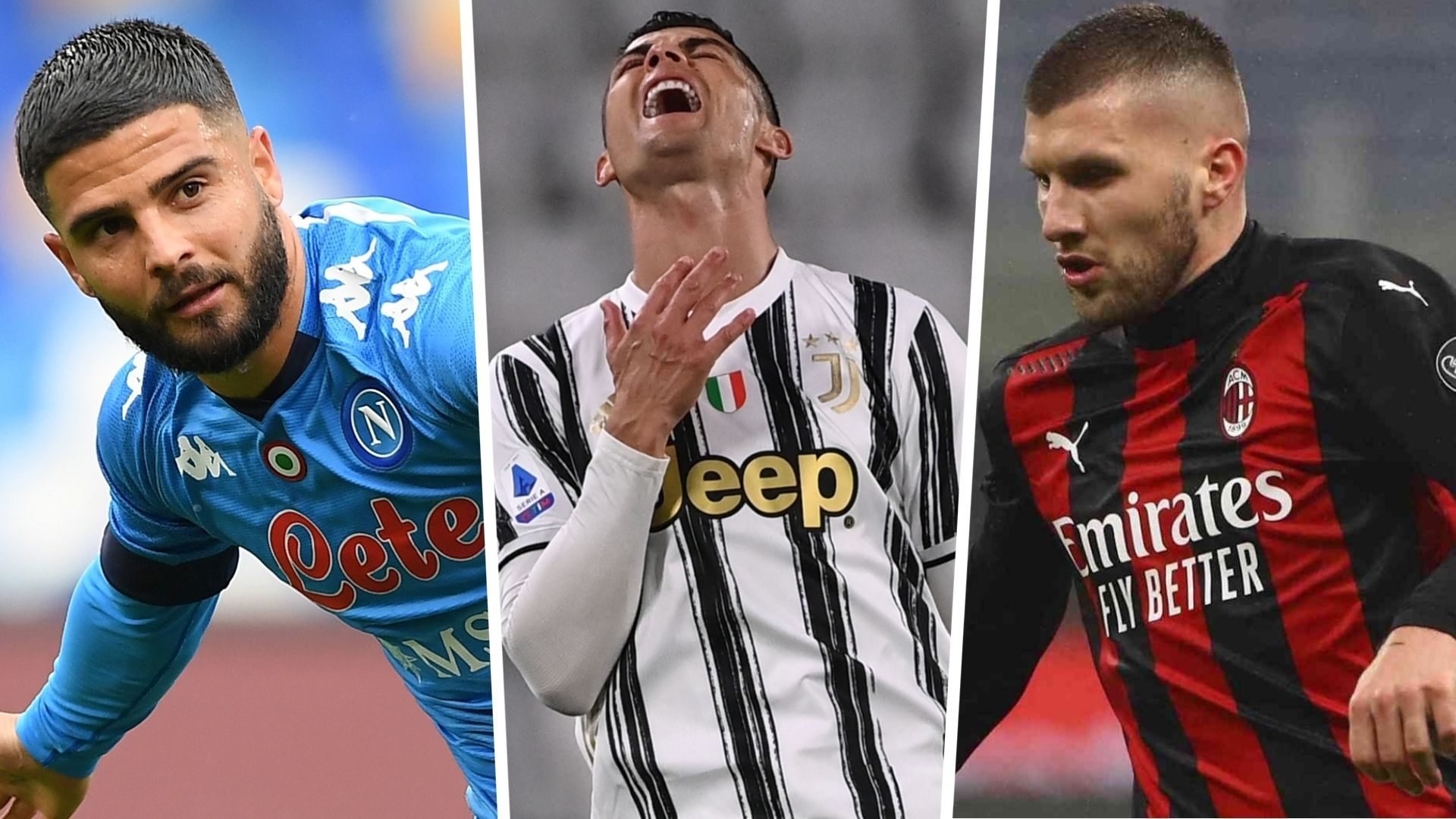 Juventus, Milan, Napoli