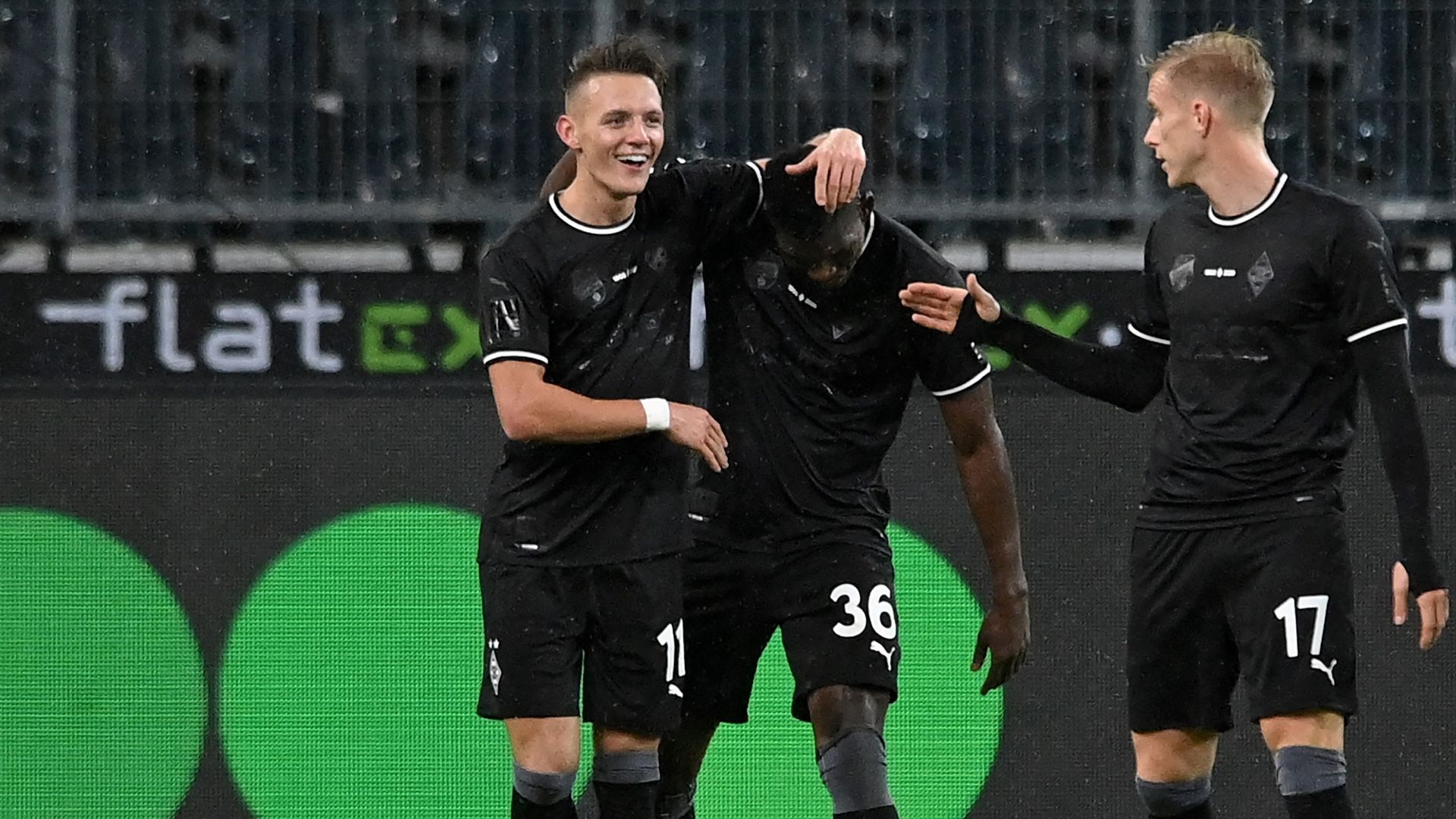 Borussia Mönchengladbach Wolf Jubel Embolo Wendt