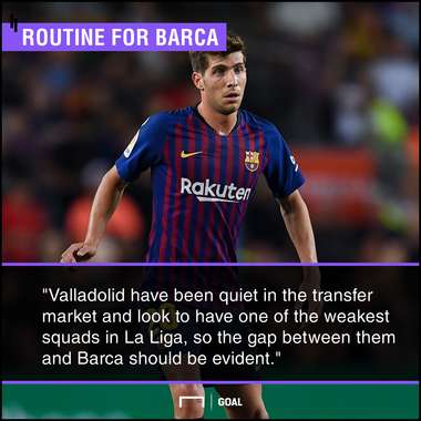 Valladolid Barcelona graphic