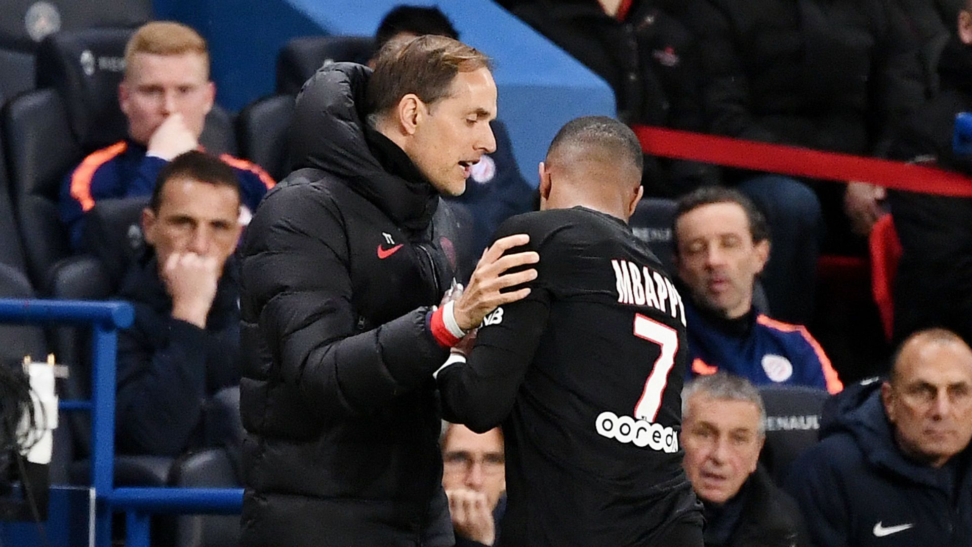 Thomas Tuchel Kylian Mbappe PSG