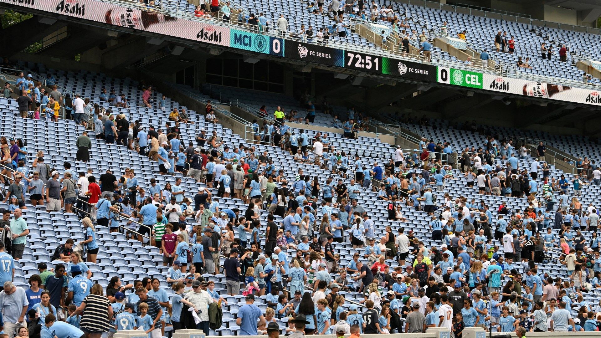 Man City Celtic fans