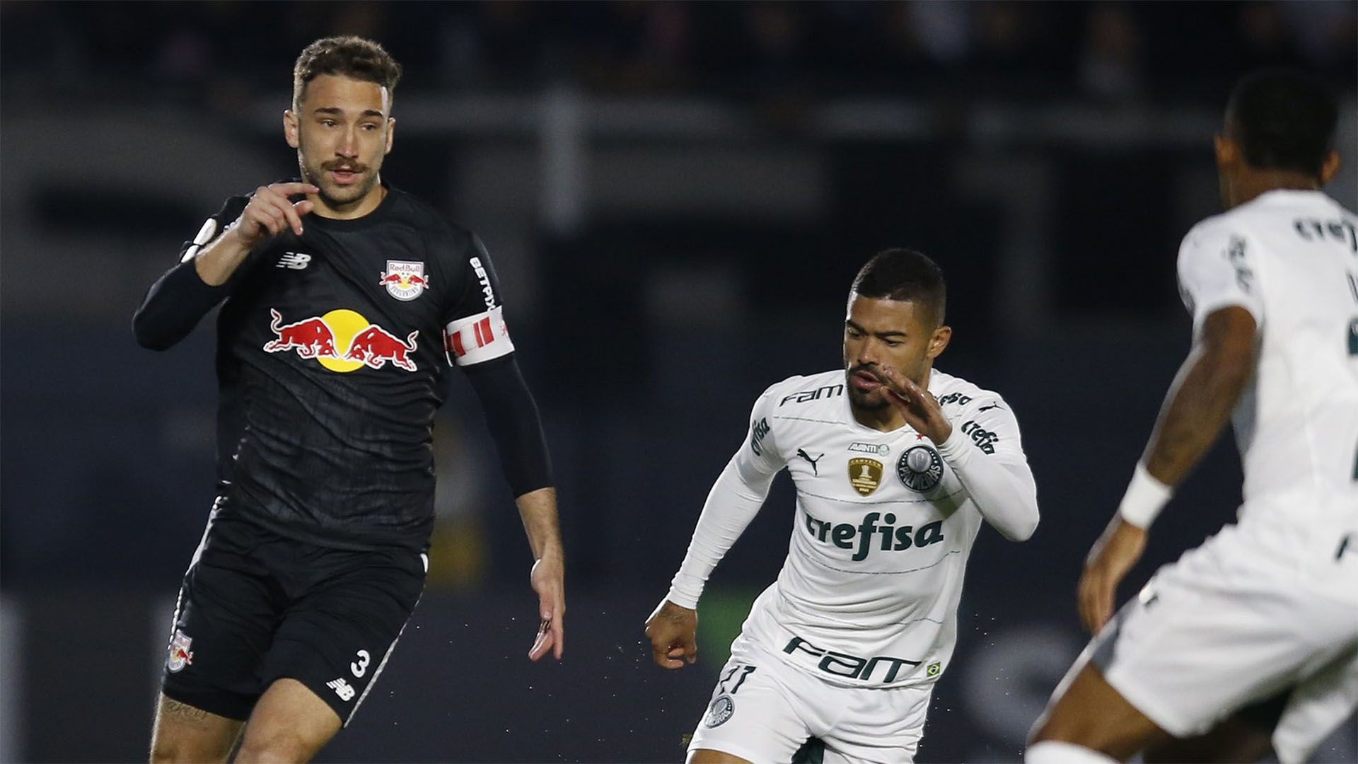 Léo Ortiz, Bruno Tabata, RB Bragantino x Palmeiras, Brasileirão, 03092022