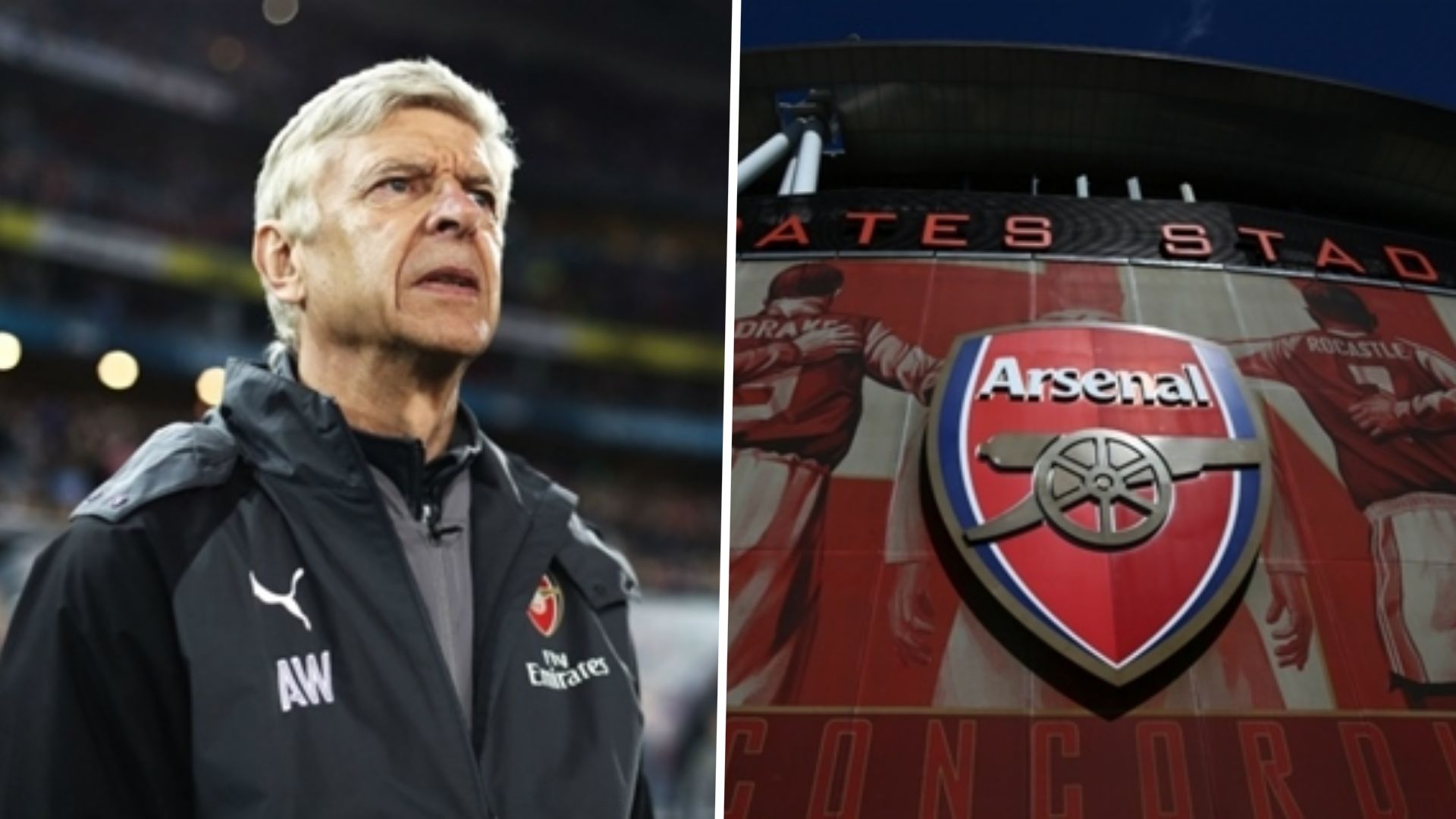 Arsene Wenger Emirates Stadium