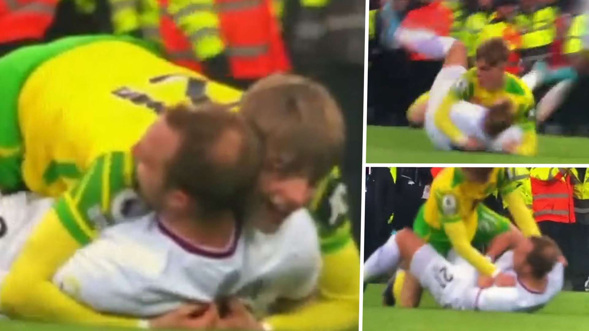 Christian Eriksen Brandon Williams Brentford Norwich