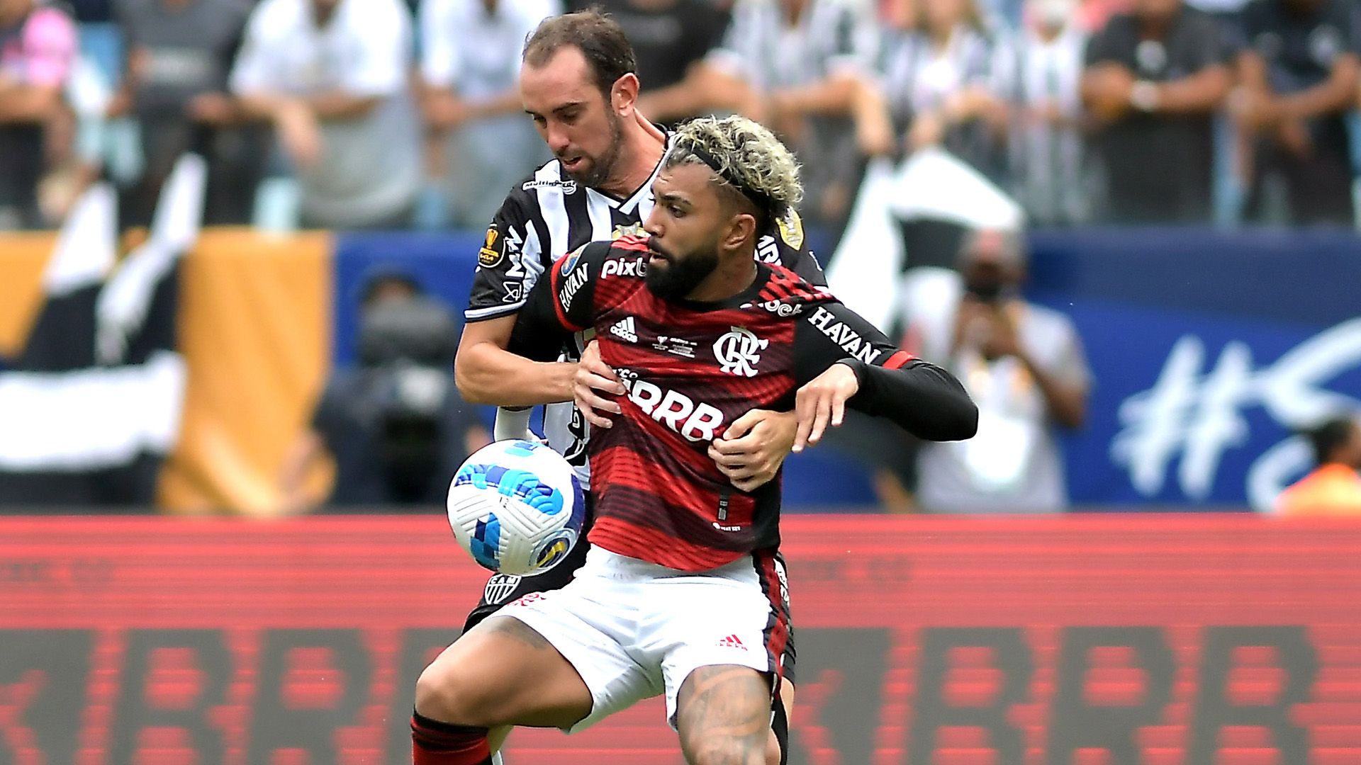 Gabigol, Diego Godin, Atlético-MG x Flamengo, Supercopa do Brasil, 20022022